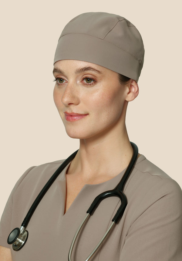 Contemporary Scrub Cap Macchiato