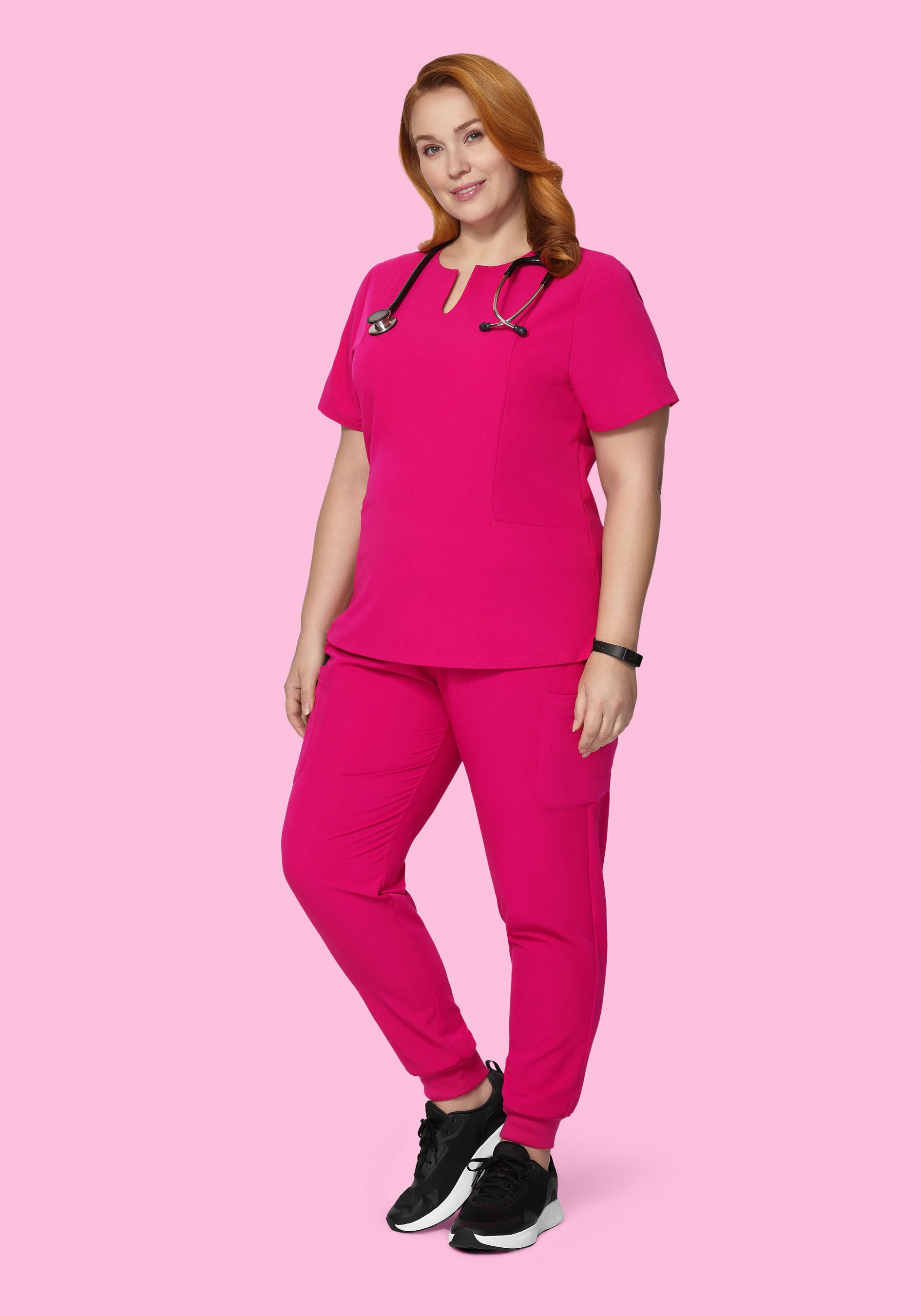 9 Pocket Joggers Raspberry