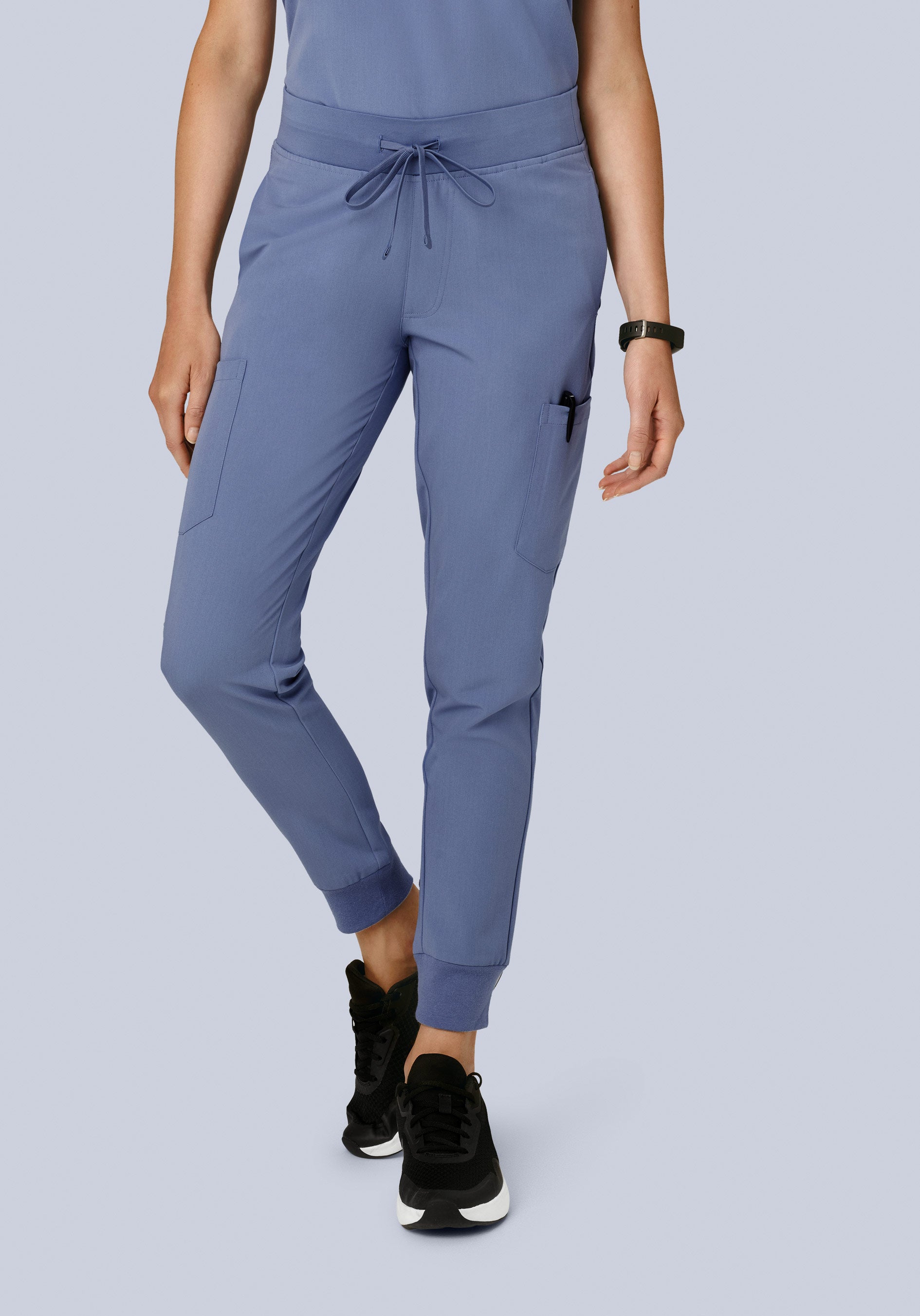 9 Pocket Joggers Periwinkle