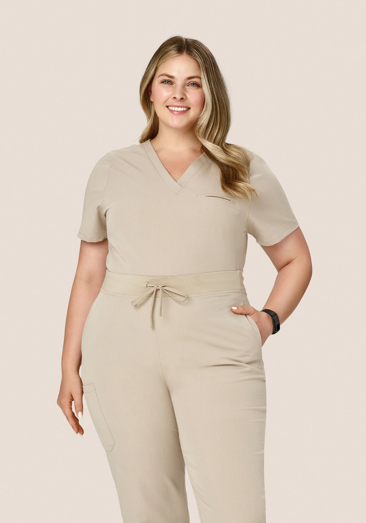 One Pocket Top Khaki