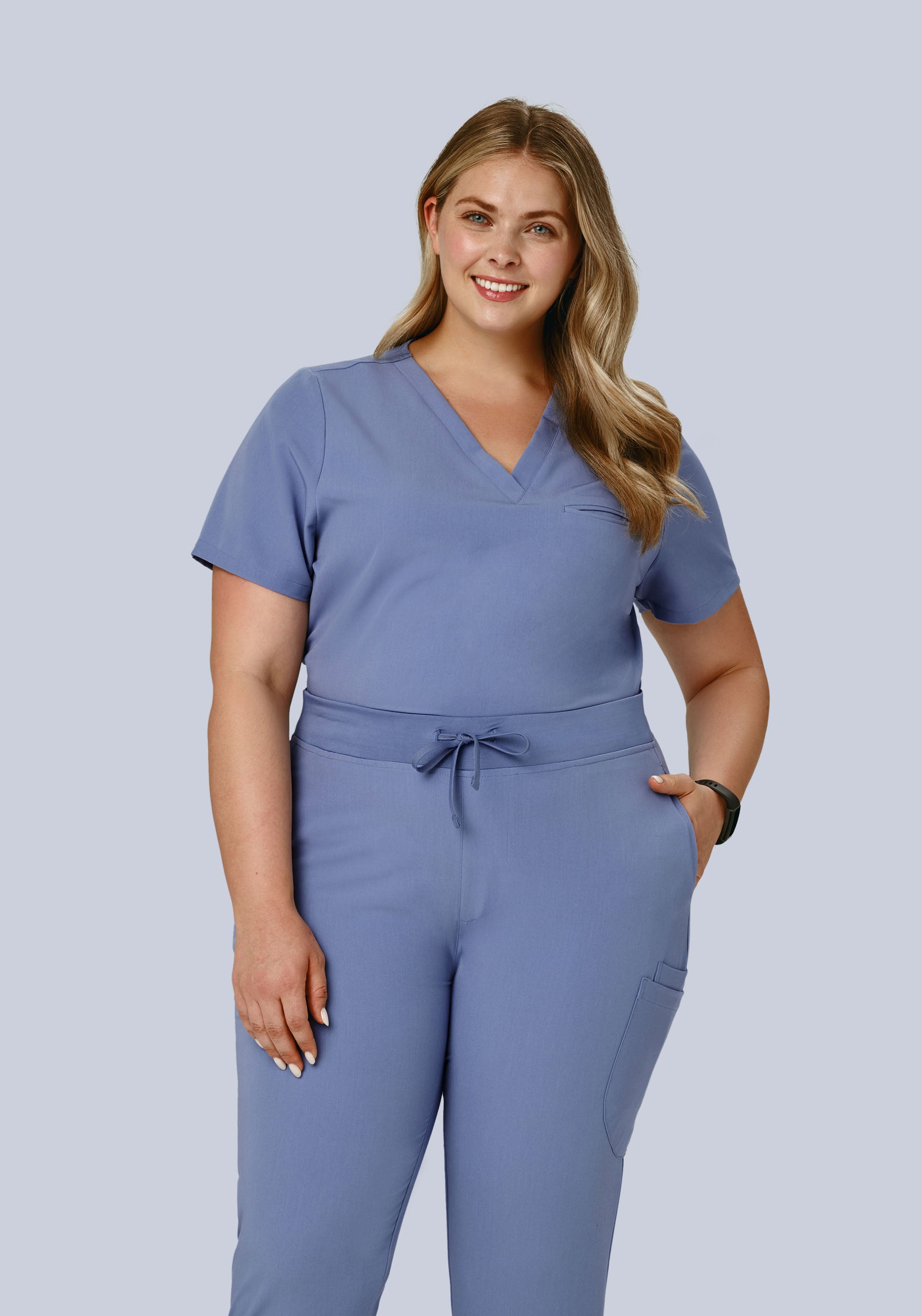 One Pocket Top Periwinkle