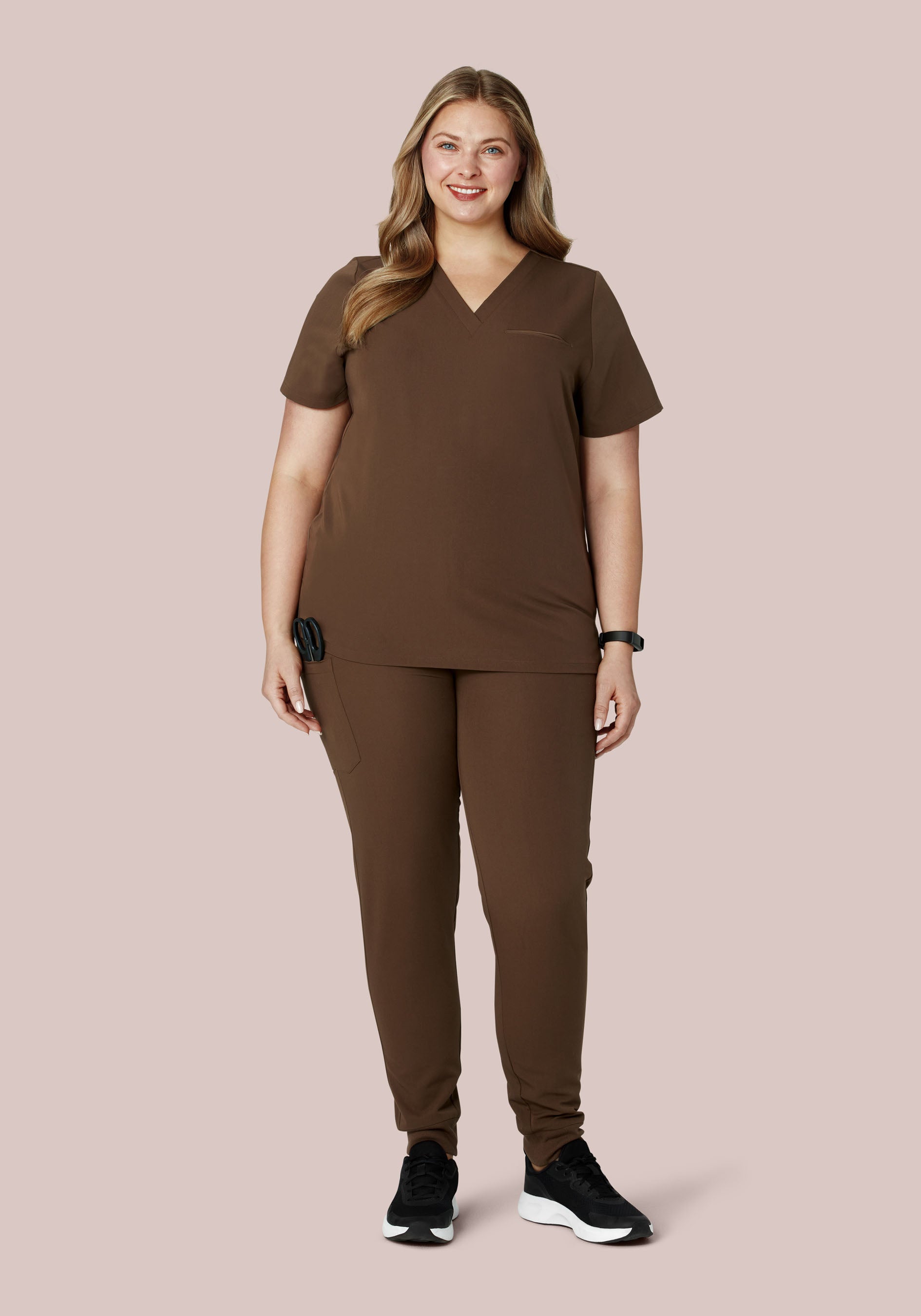 One Pocket Top Chocolate Brown