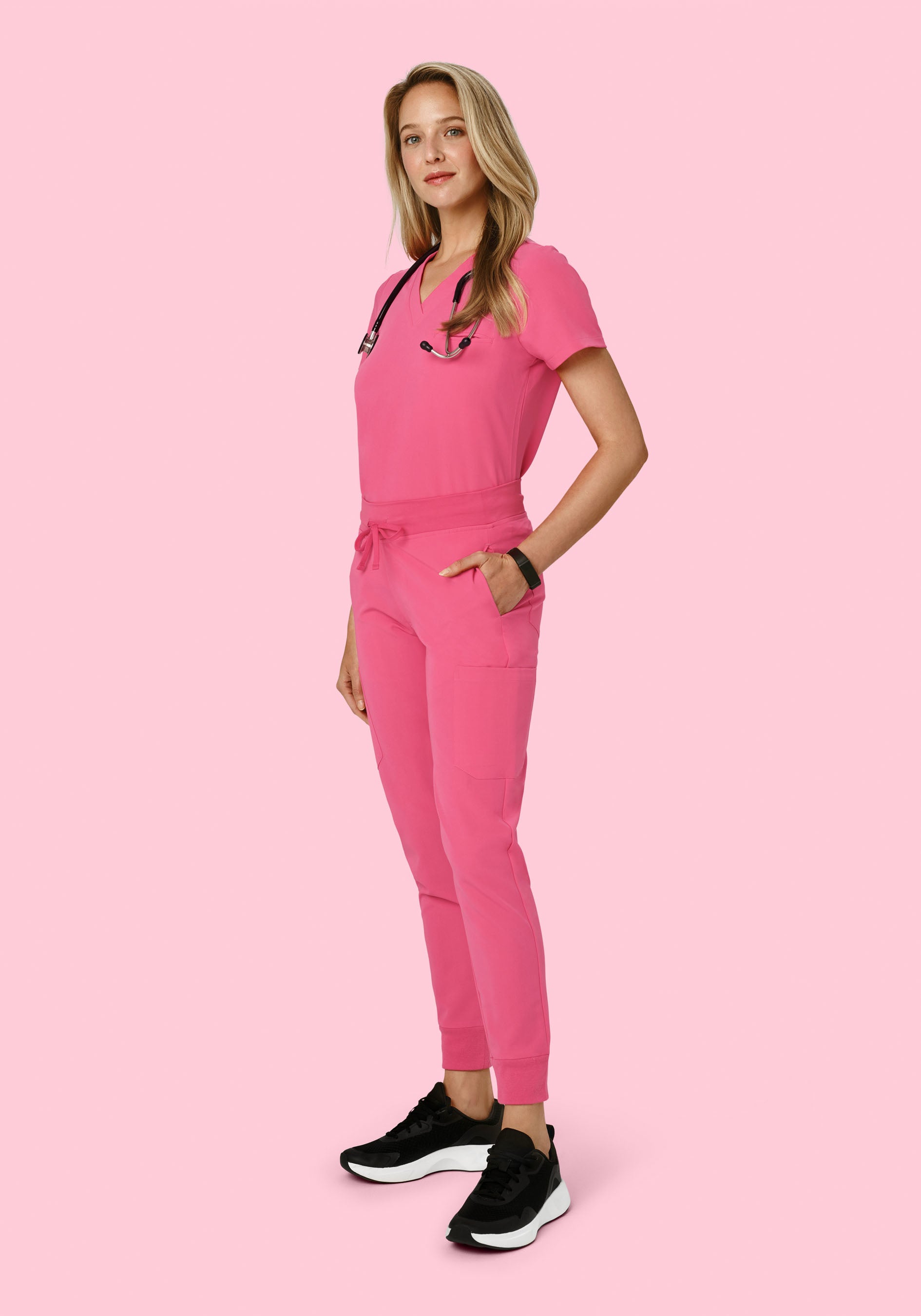 9 Pocket Joggers Bubblegum