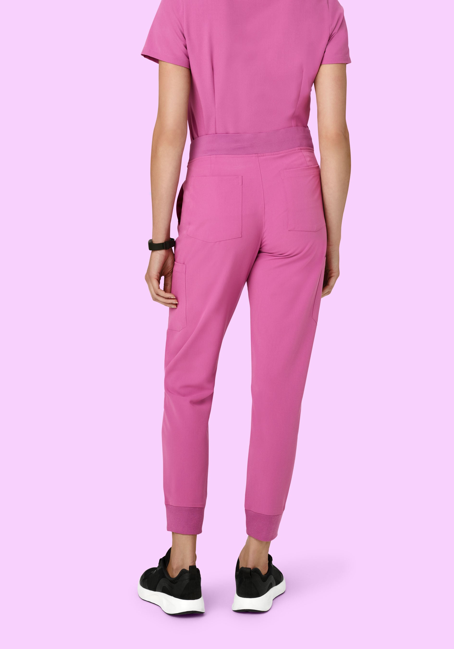 9 Pocket Joggers Dahlia