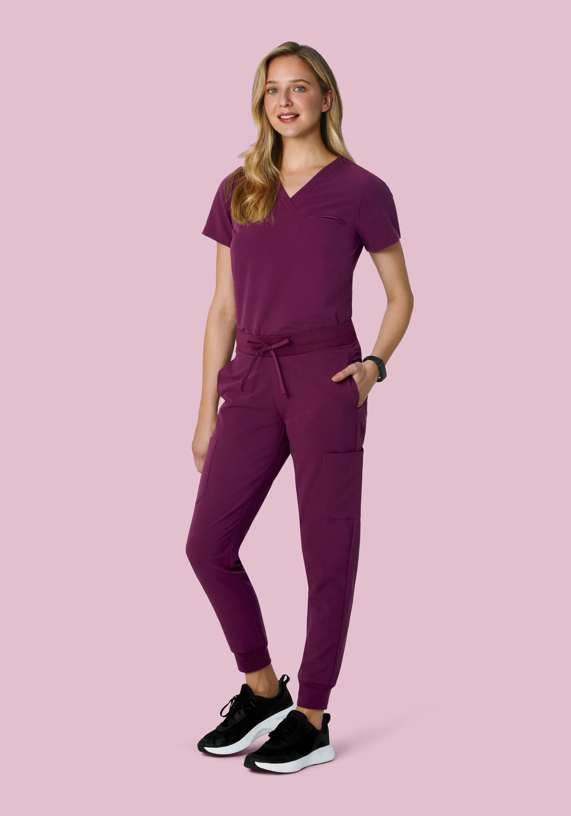 One Pocket Top Plum
