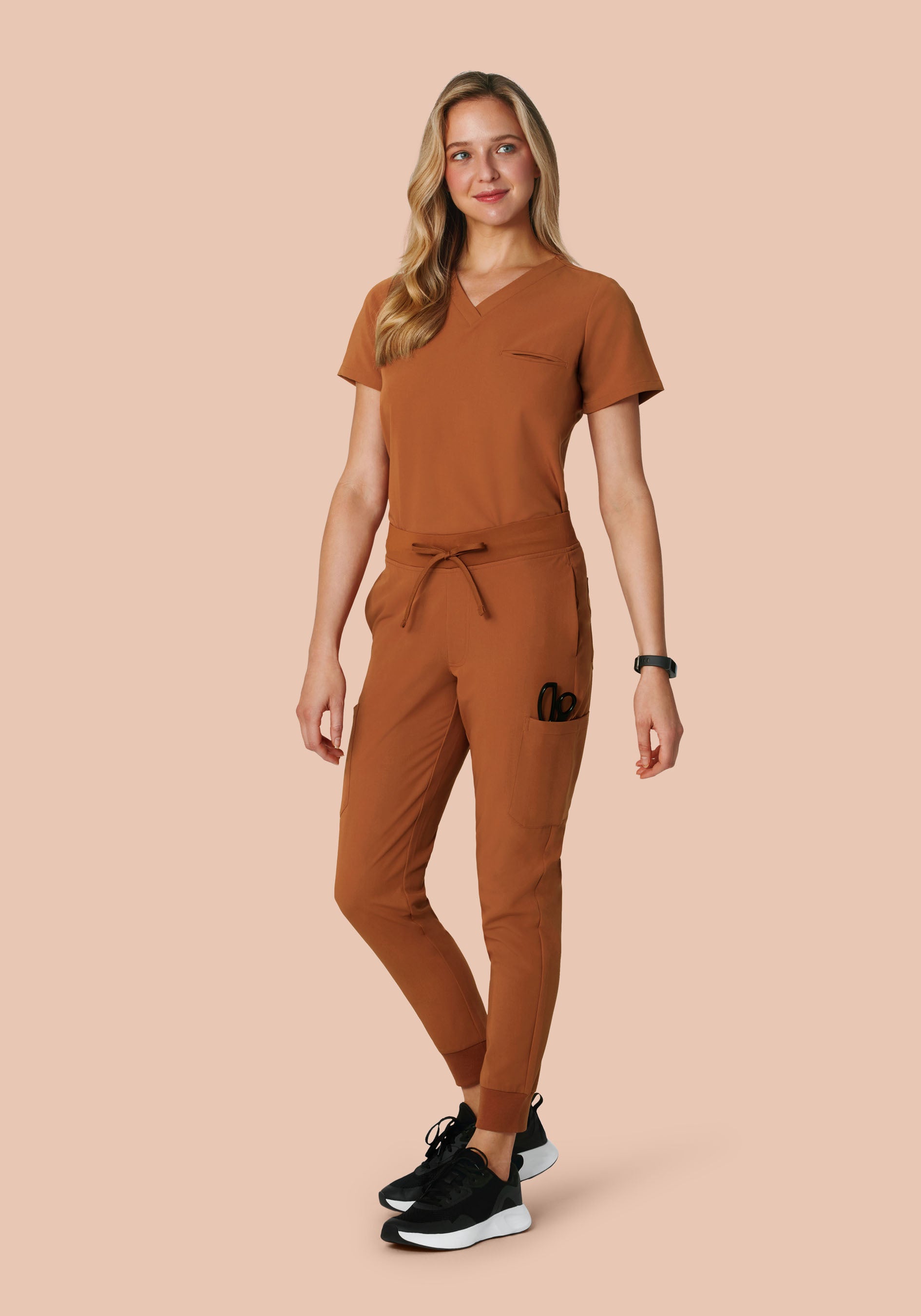 9 Pocket Joggers Roasted Pecan