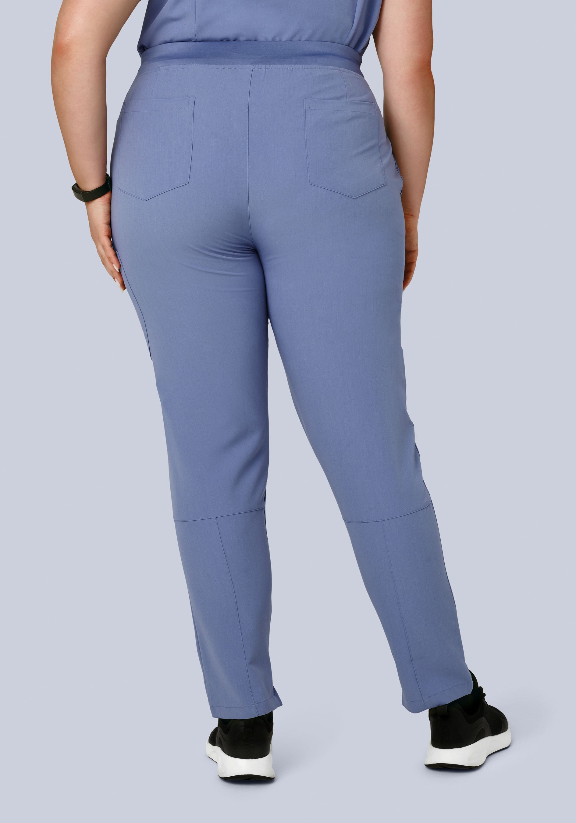 6 Pocket Slim Pants Periwinkle