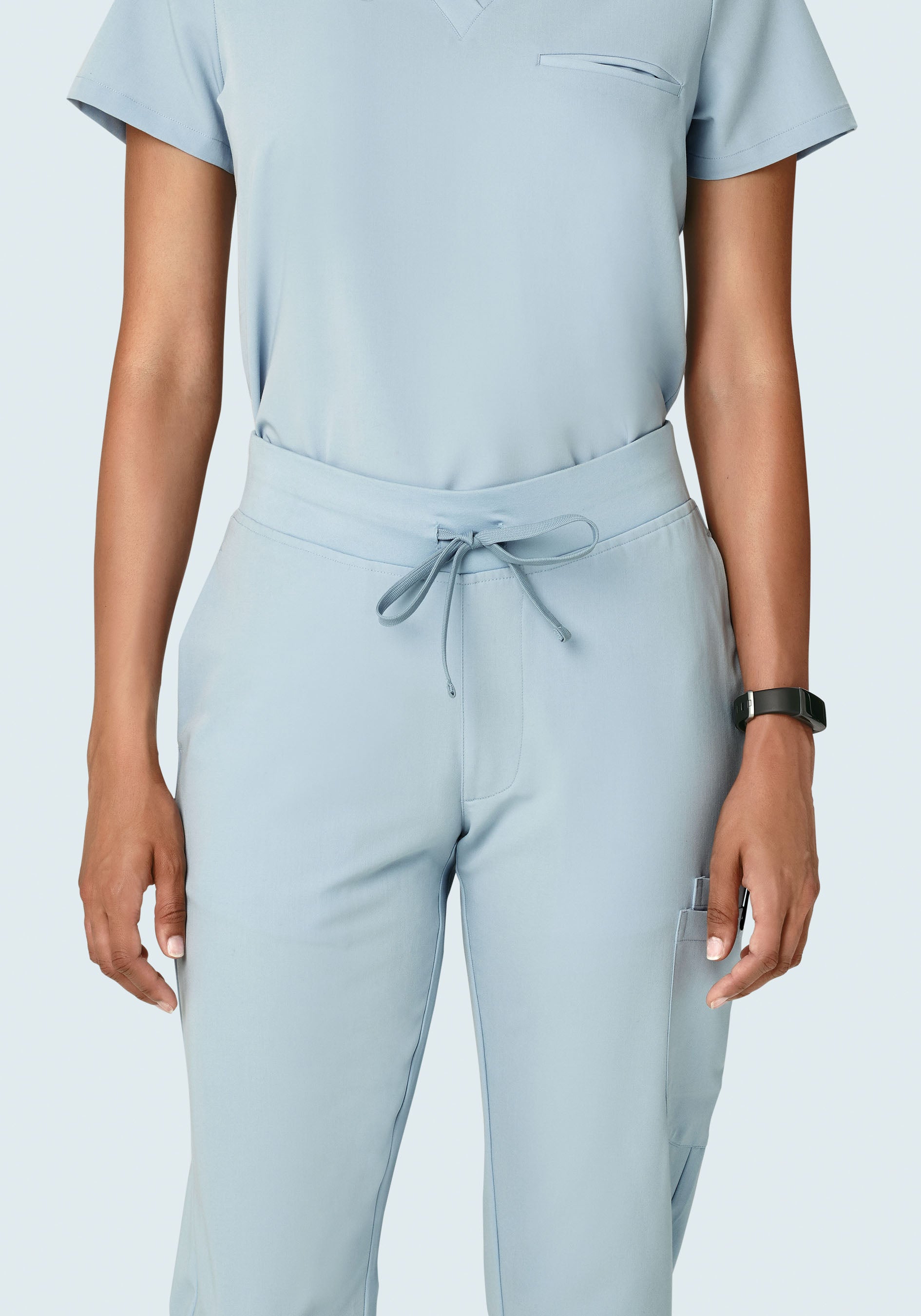 6 Pocket Slim Pants Powder Blue