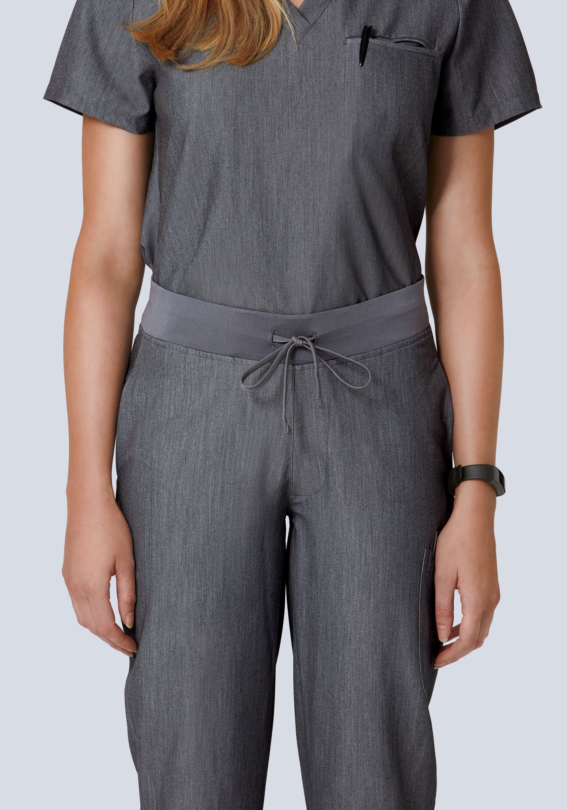 6 Pocket Slim Pants Gray