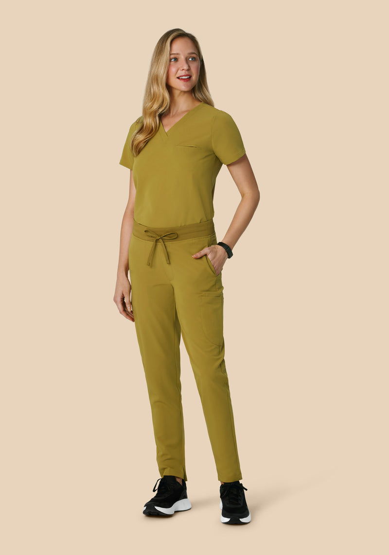 6 Pocket Slim Pants Pistachio