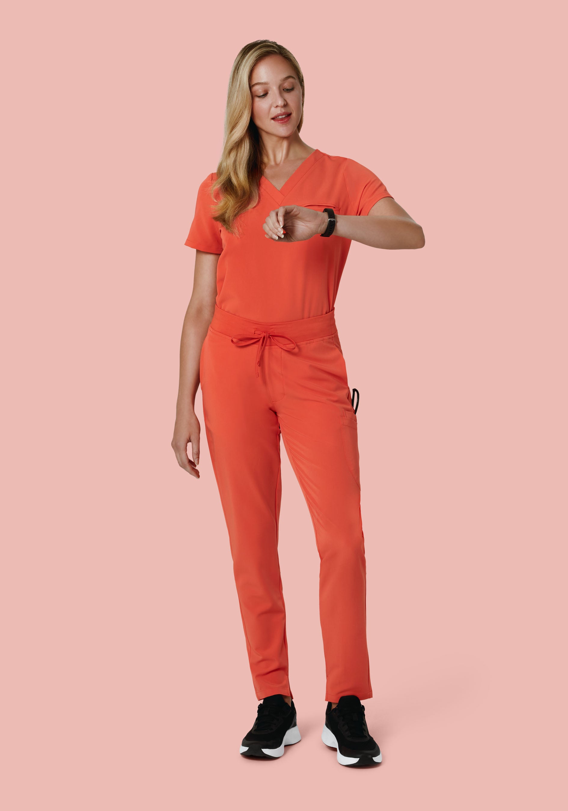 6 Pocket Slim Pants Terracotta