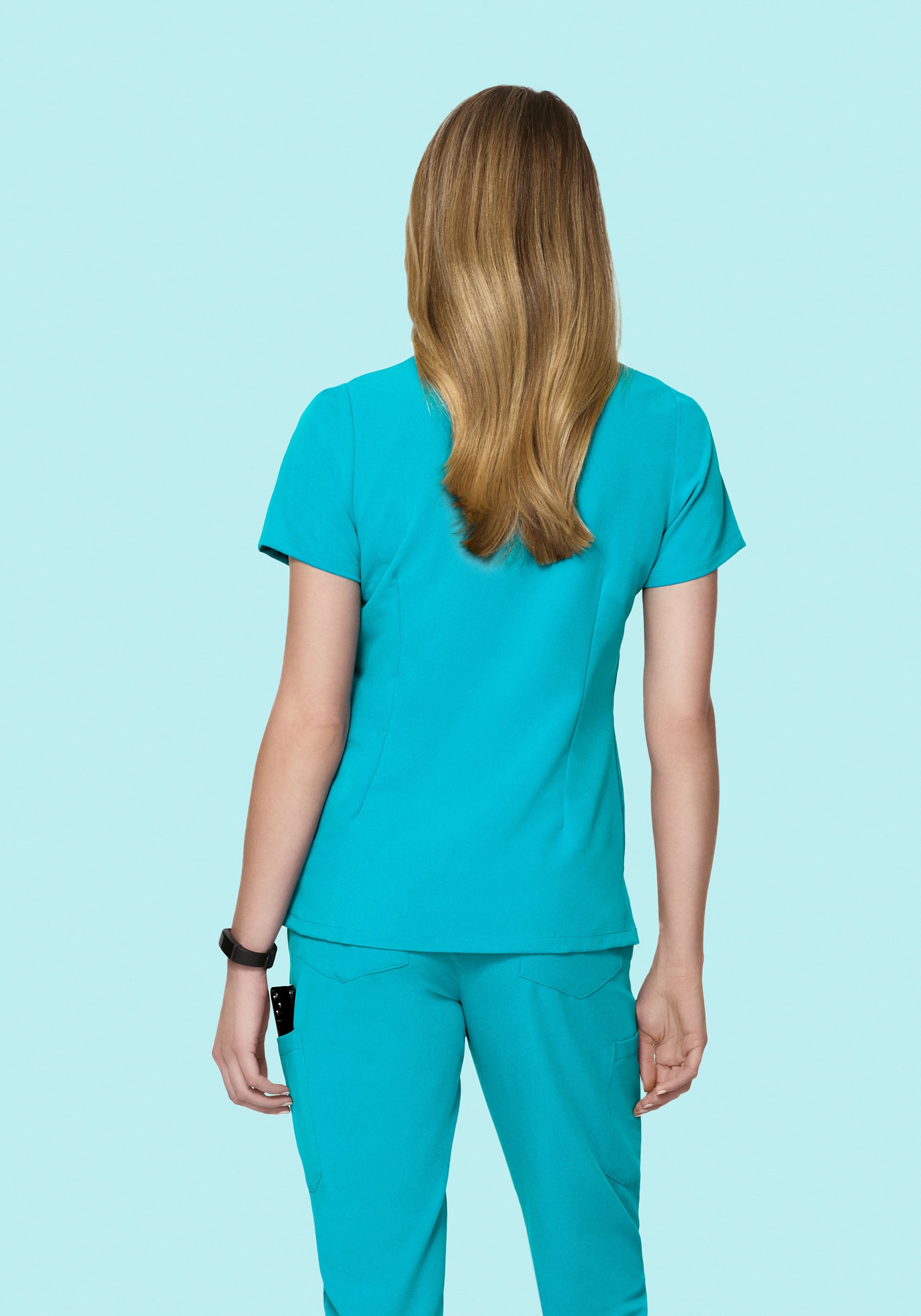 One Pocket Top Teal