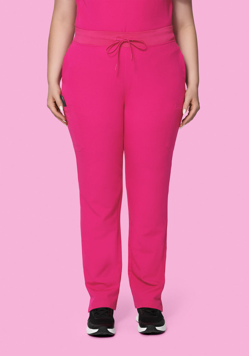 9 Pocket Cargo Pants Shocking Pink