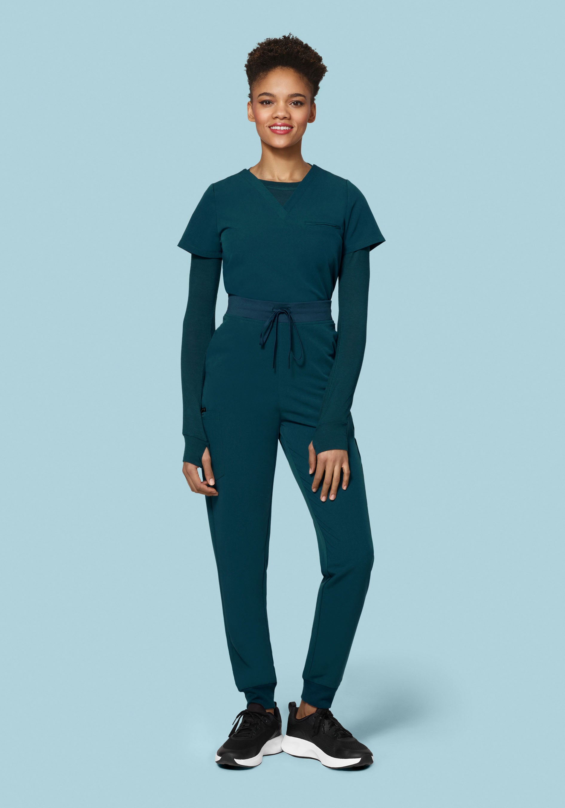 Women's Underscrubs Caribbean Blue