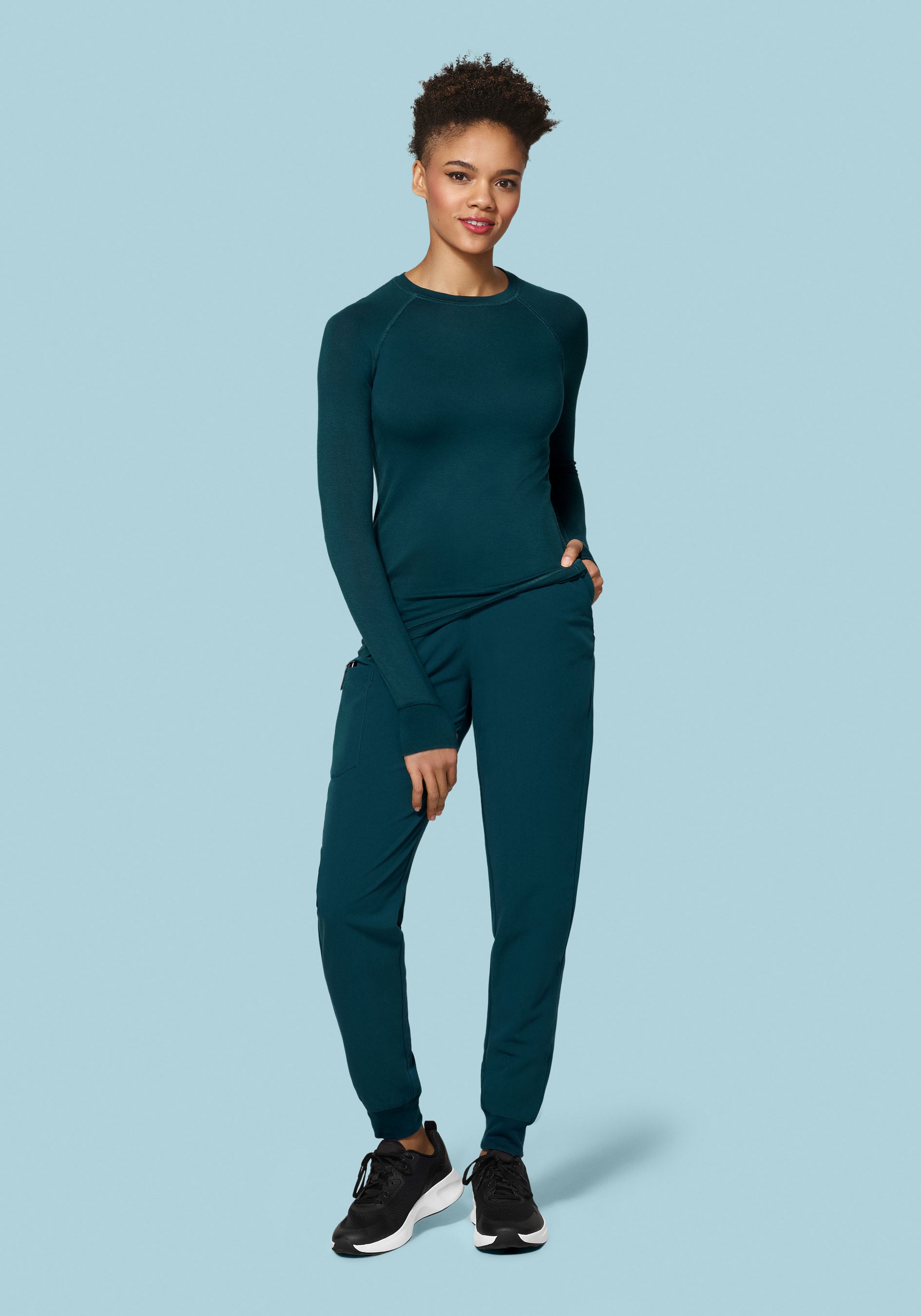 Women's Underscrubs Caribbean Blue