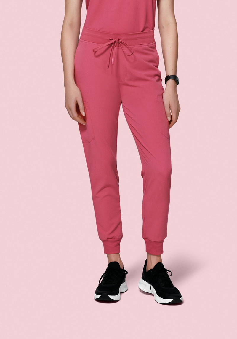 9 Pocket Joggers Jaipur Pink