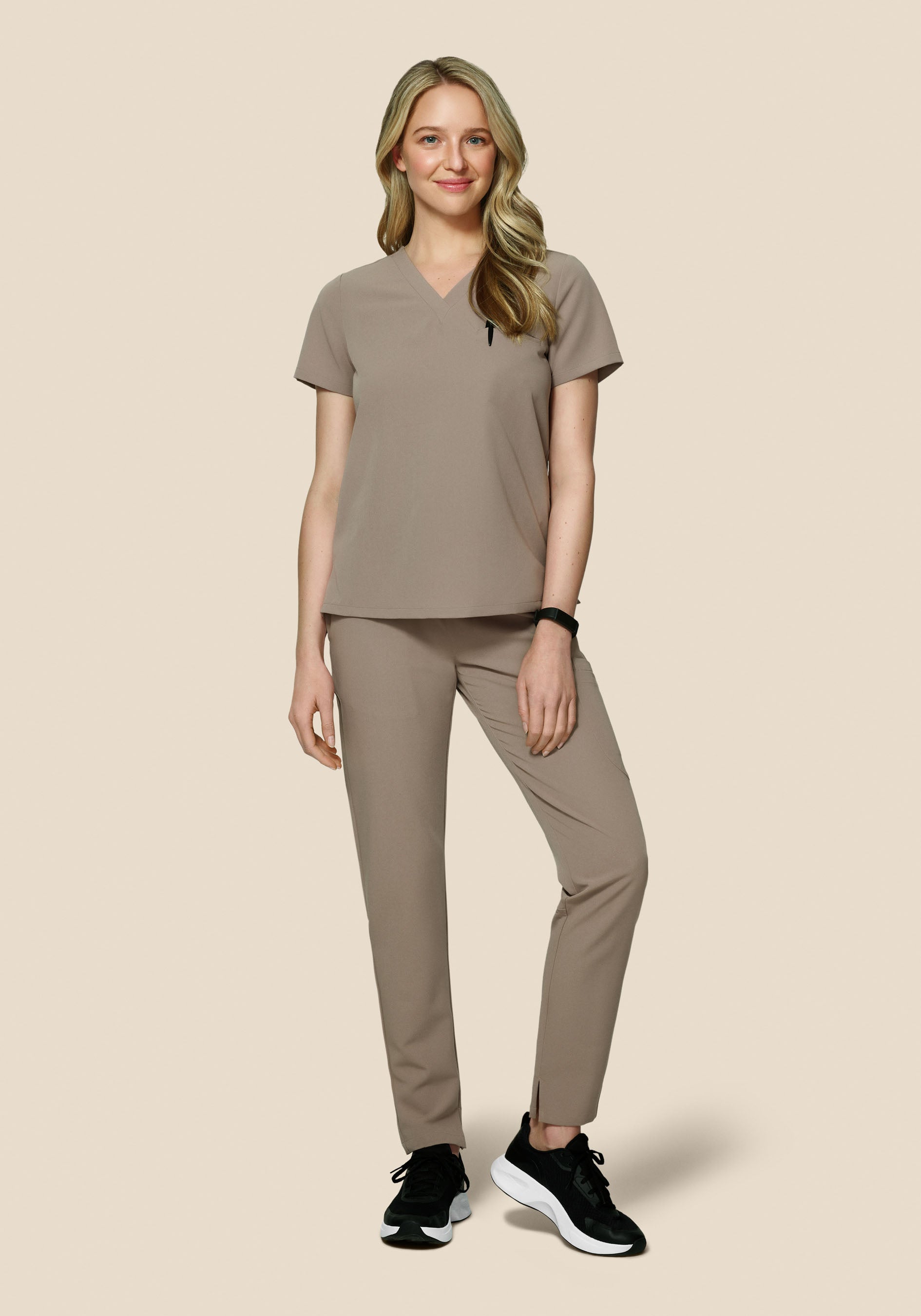 6 Pocket Slim Pants Macchiato