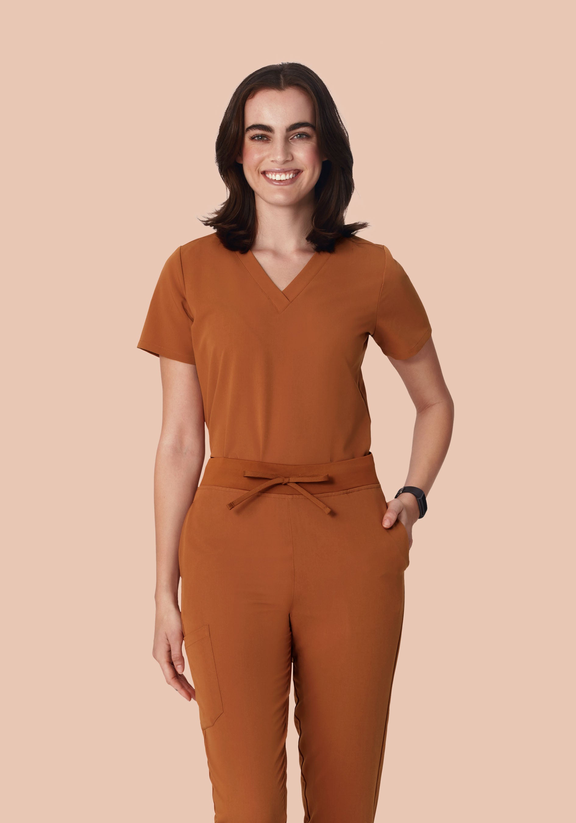 6 Pocket Top Roasted Pecan