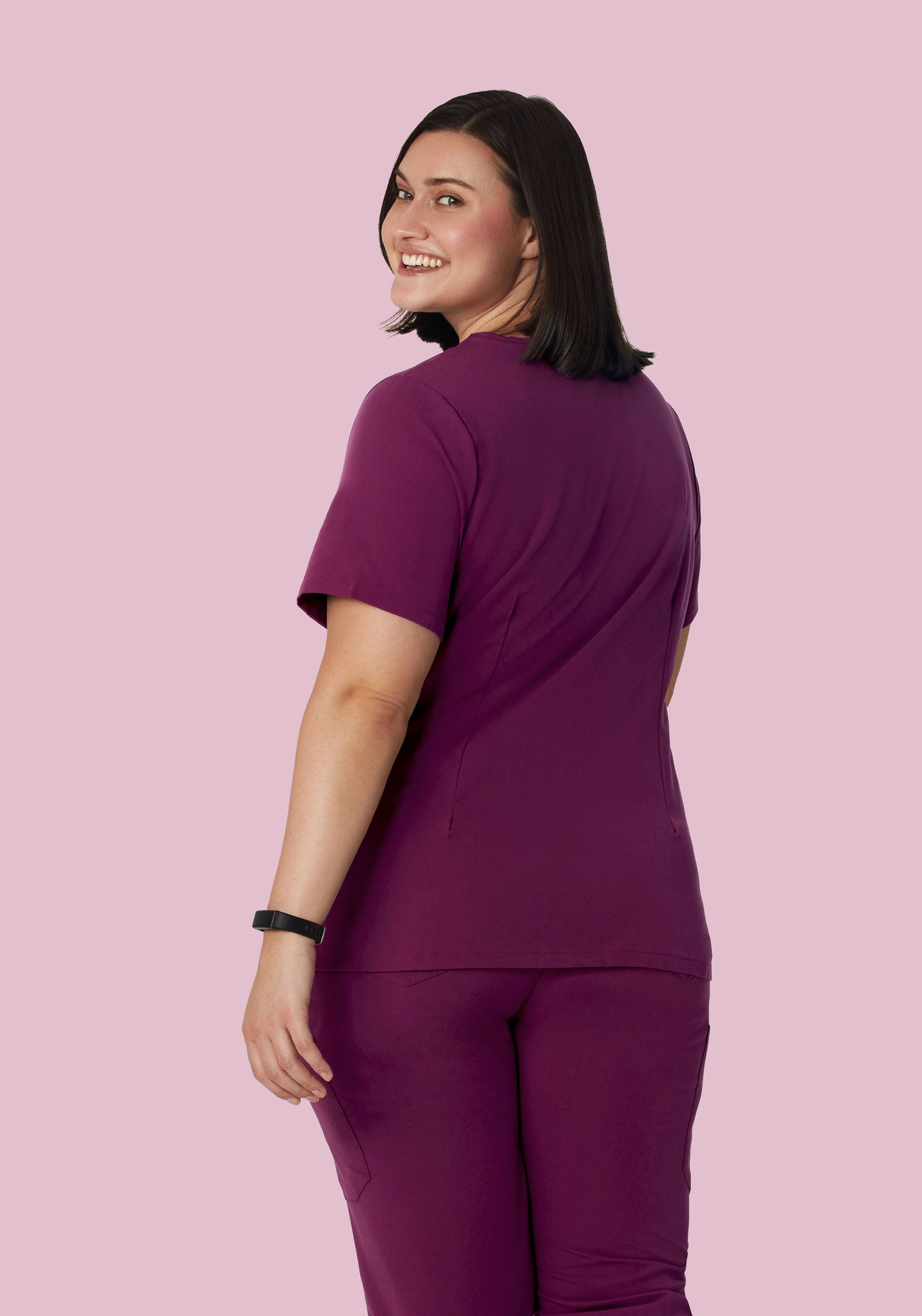 6 Pocket Top Plum