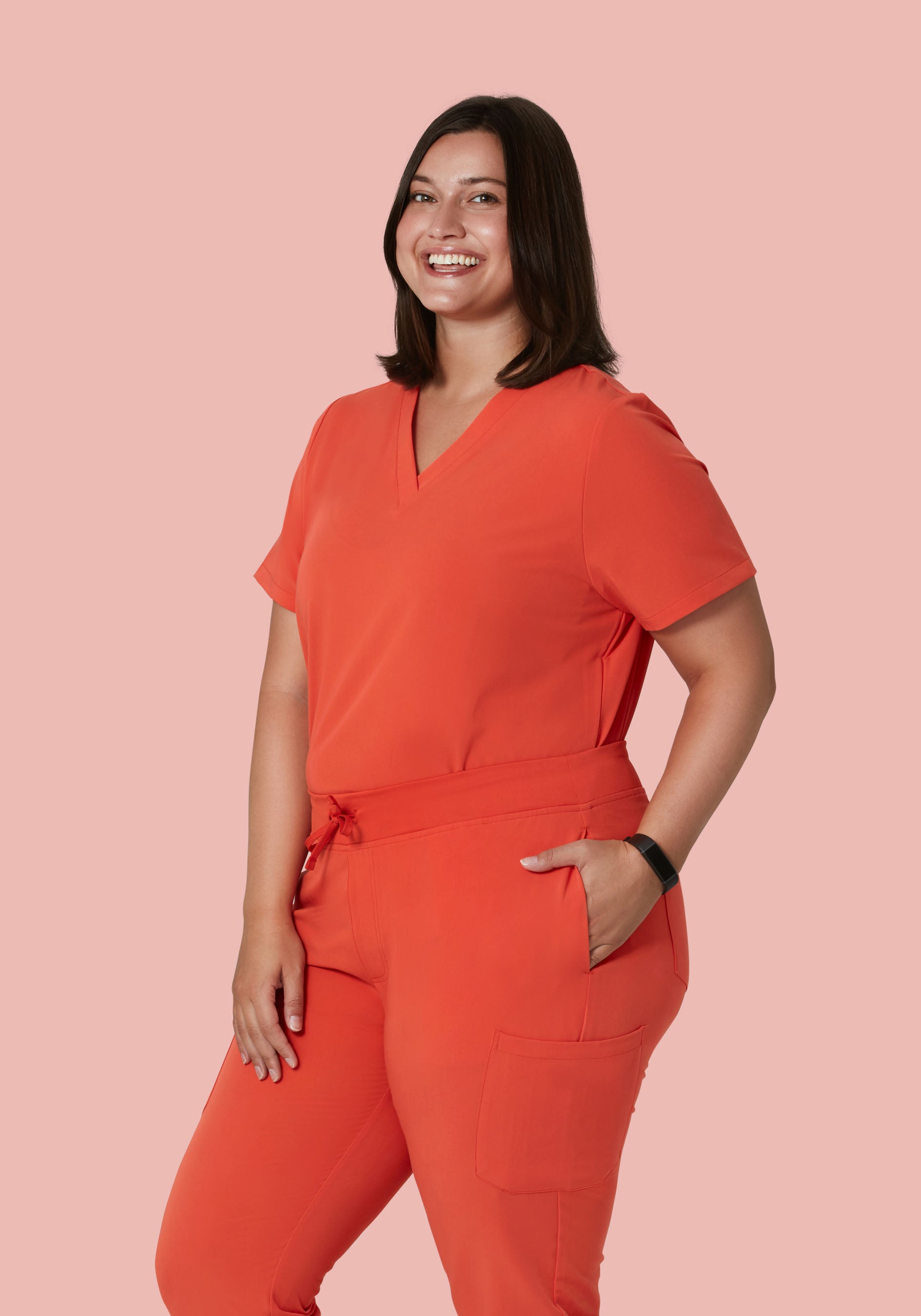 6 Pocket Top Terracotta