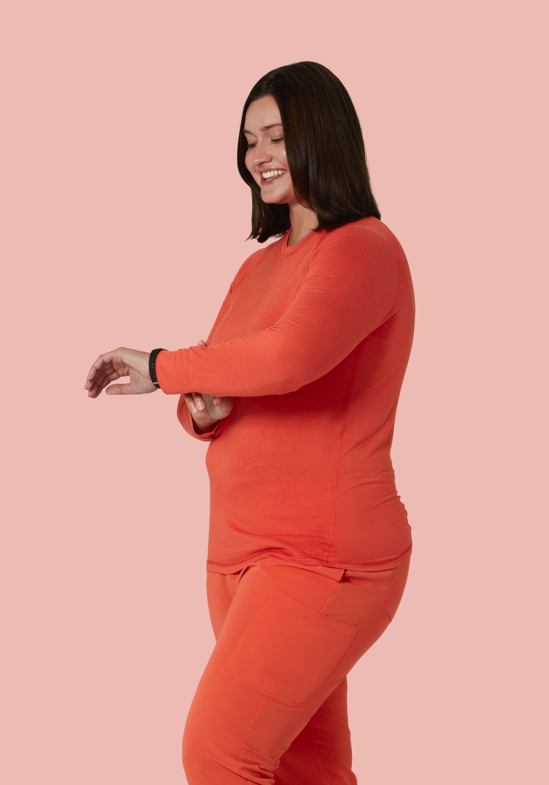 Women's Underscrubs Terracotta