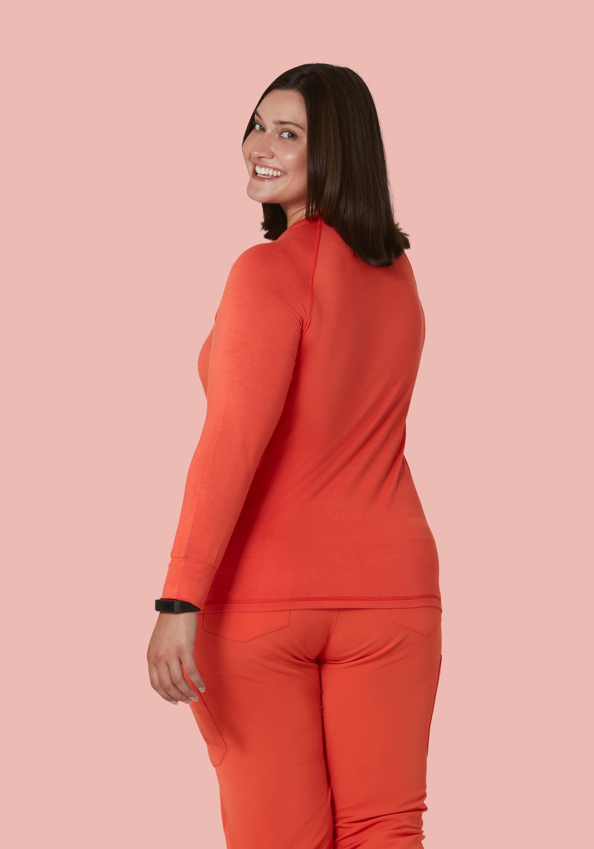 Women's Underscrubs Terracotta