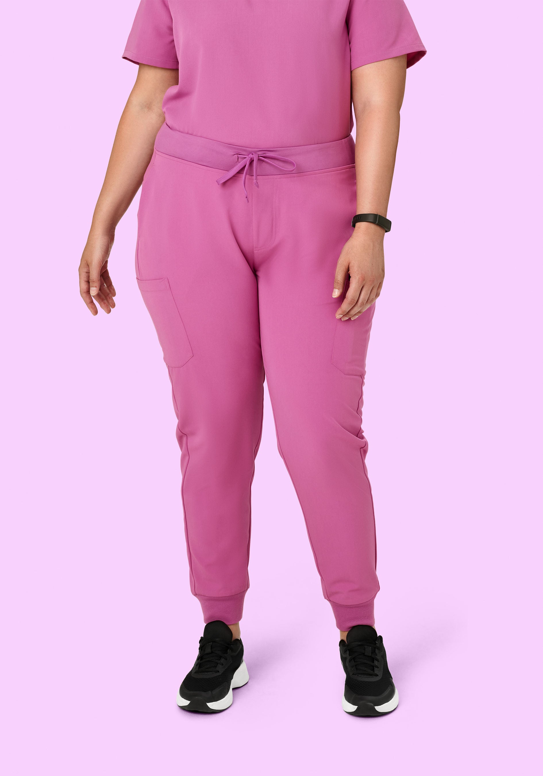 9 Pocket Joggers Dahlia