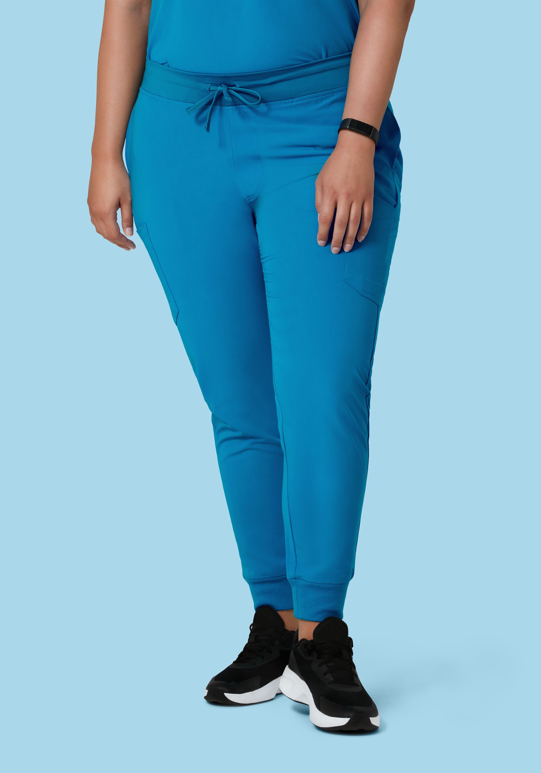 9 Pocket Joggers Electric Blue