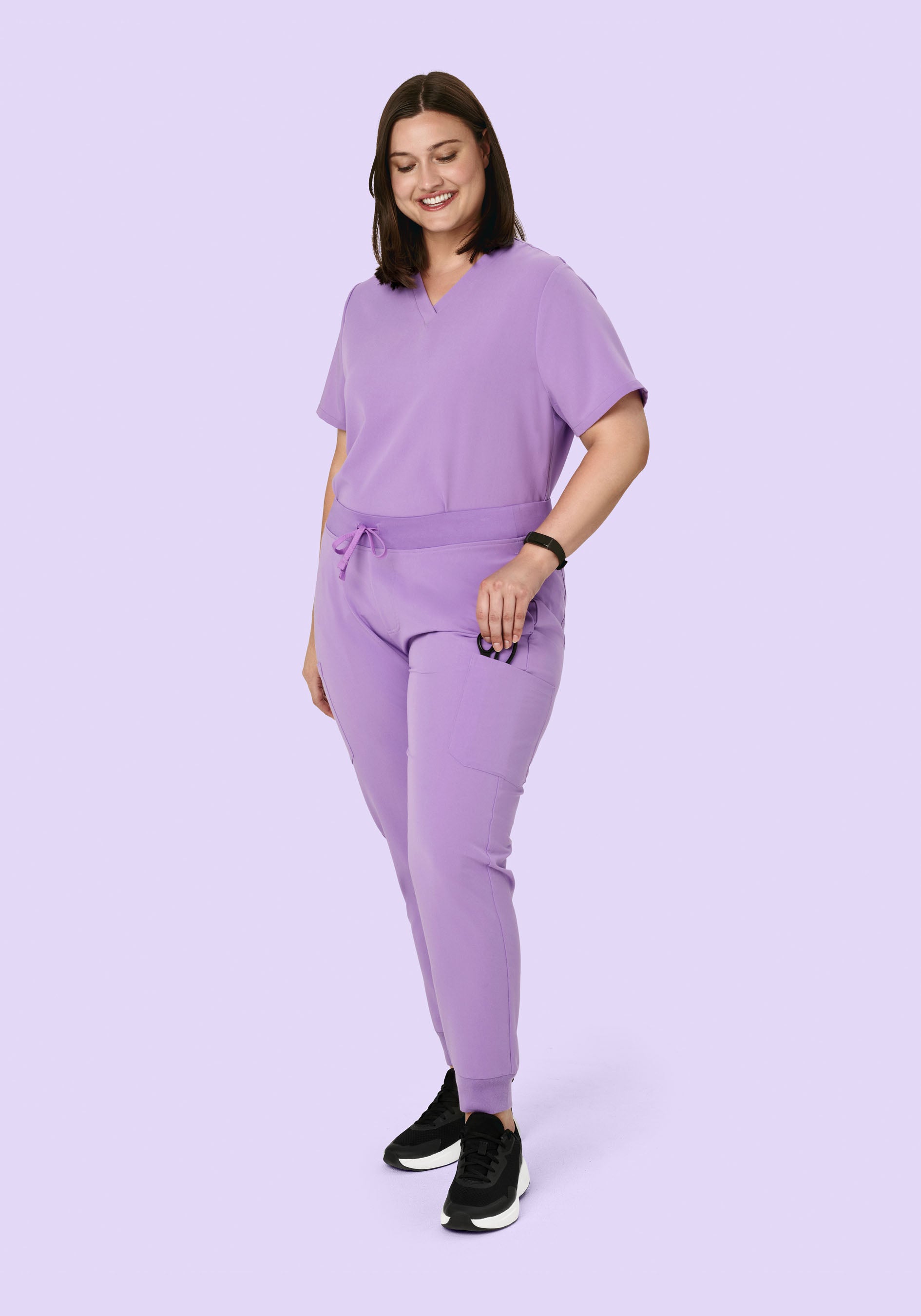 9 Pocket Joggers Lavender