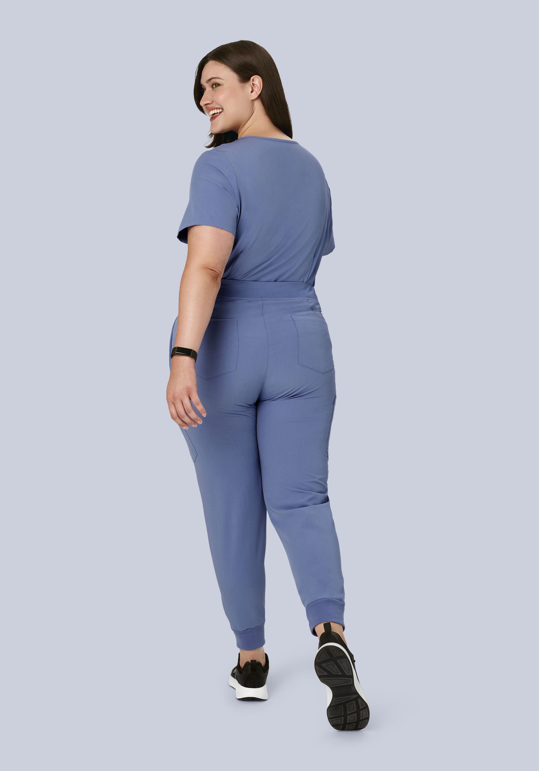 9 Pocket Joggers Periwinkle