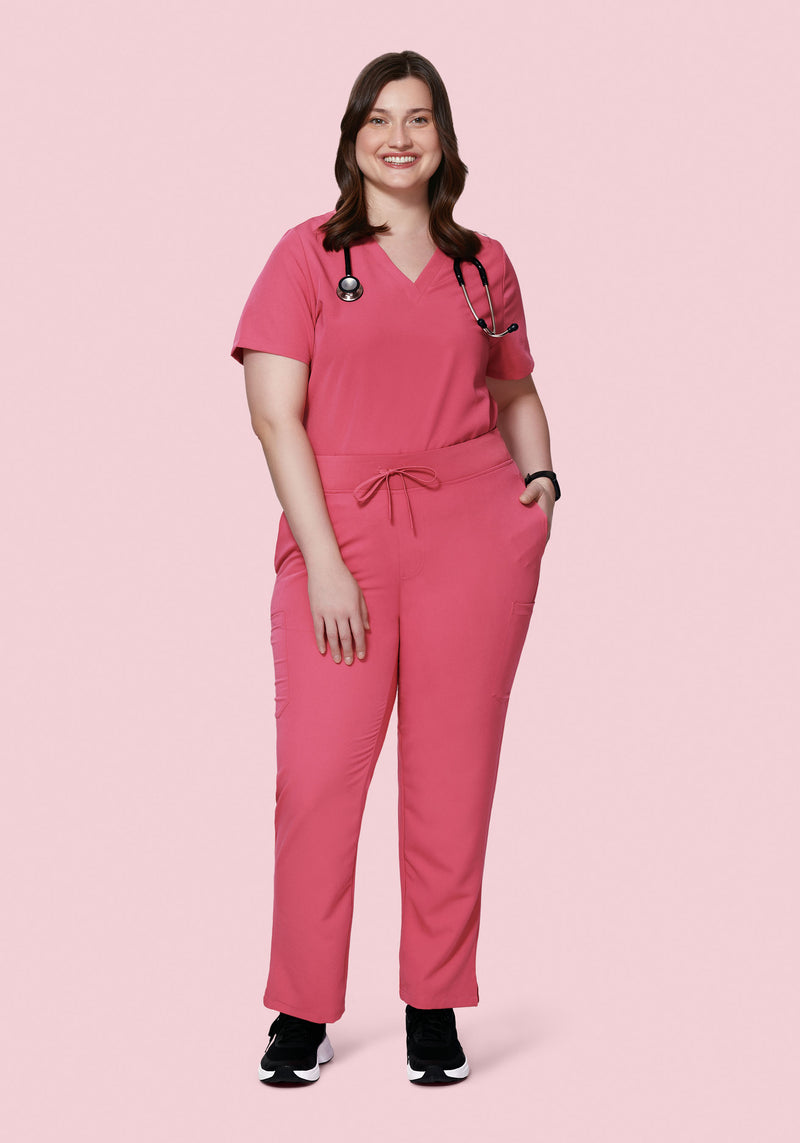 9 Pocket Cargo Pants Jaipur Pink