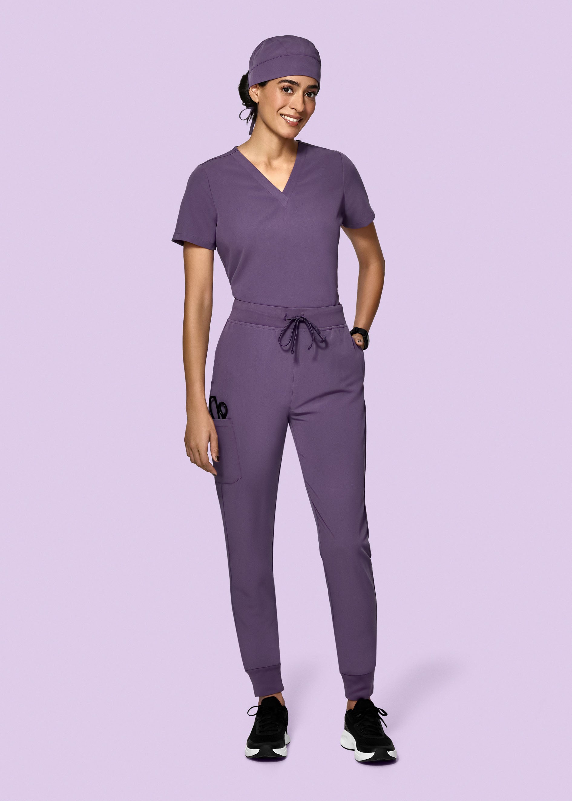Contemporary Scrub Cap Dewberry