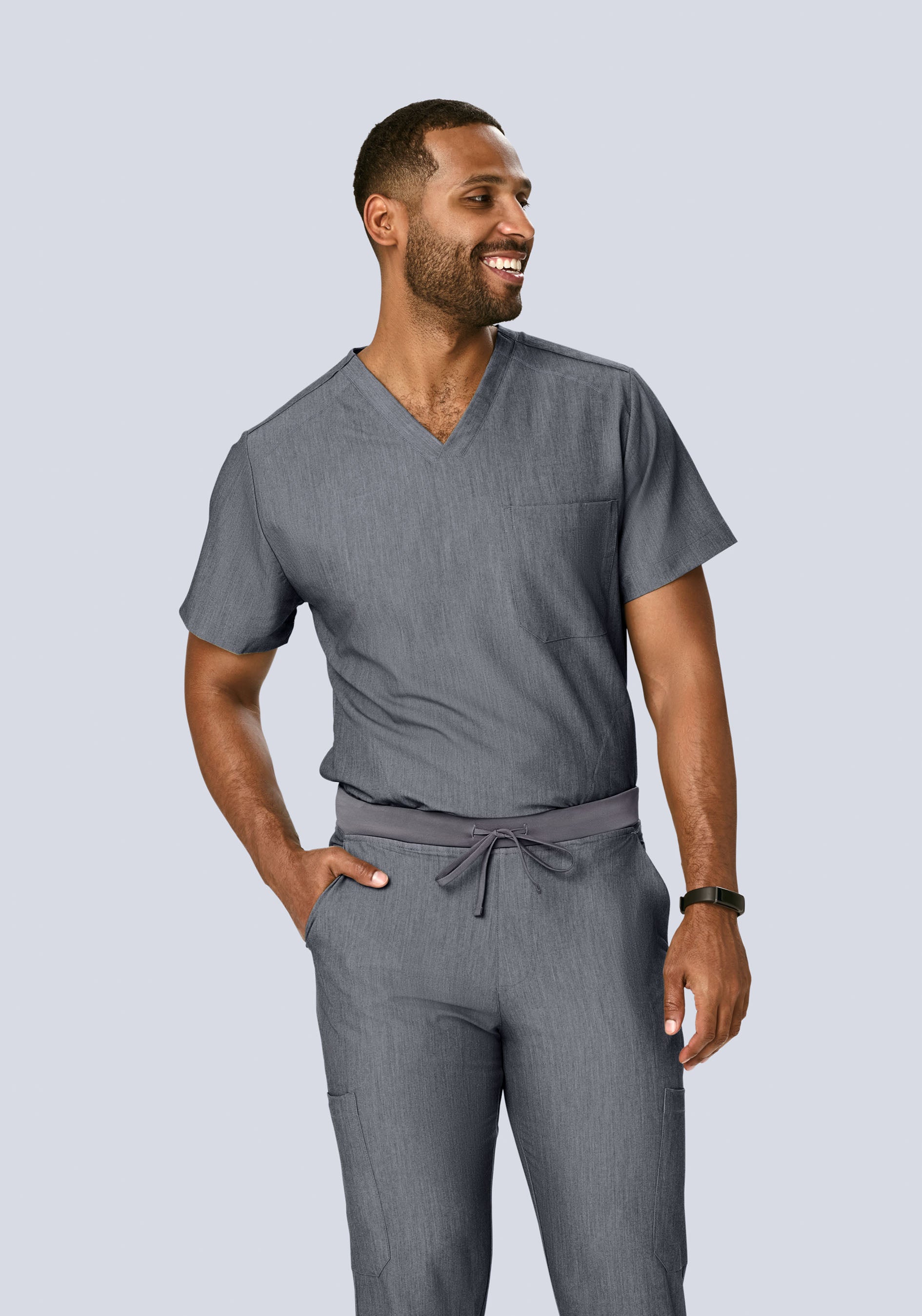 Three Pocket Top Gray