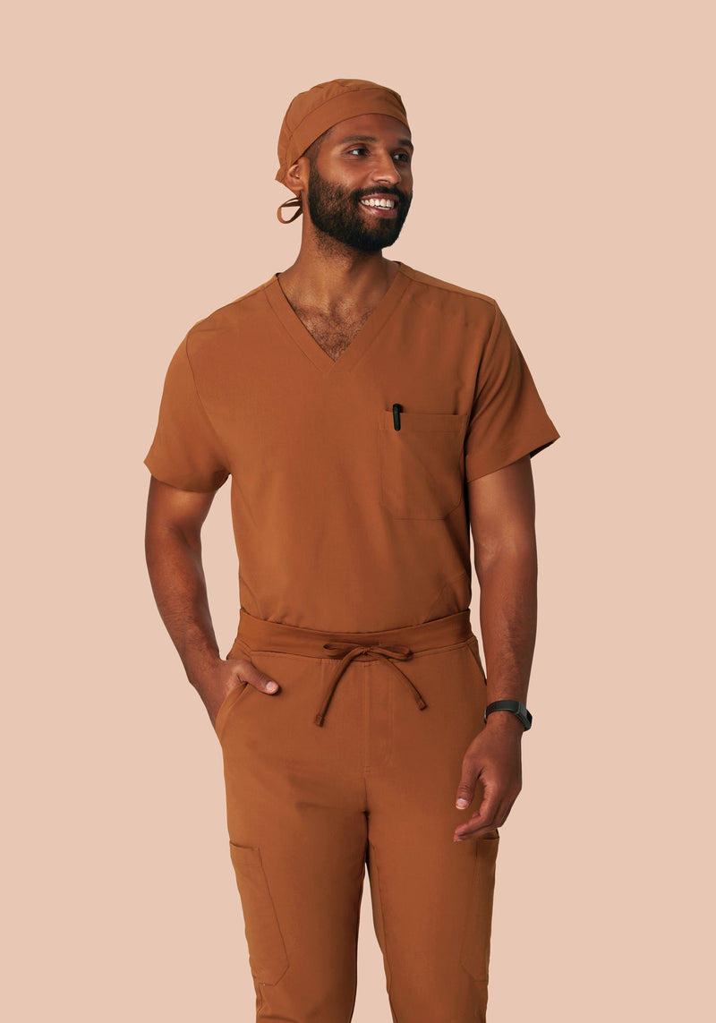 Contemporary Scrub Cap Roasted Pecan