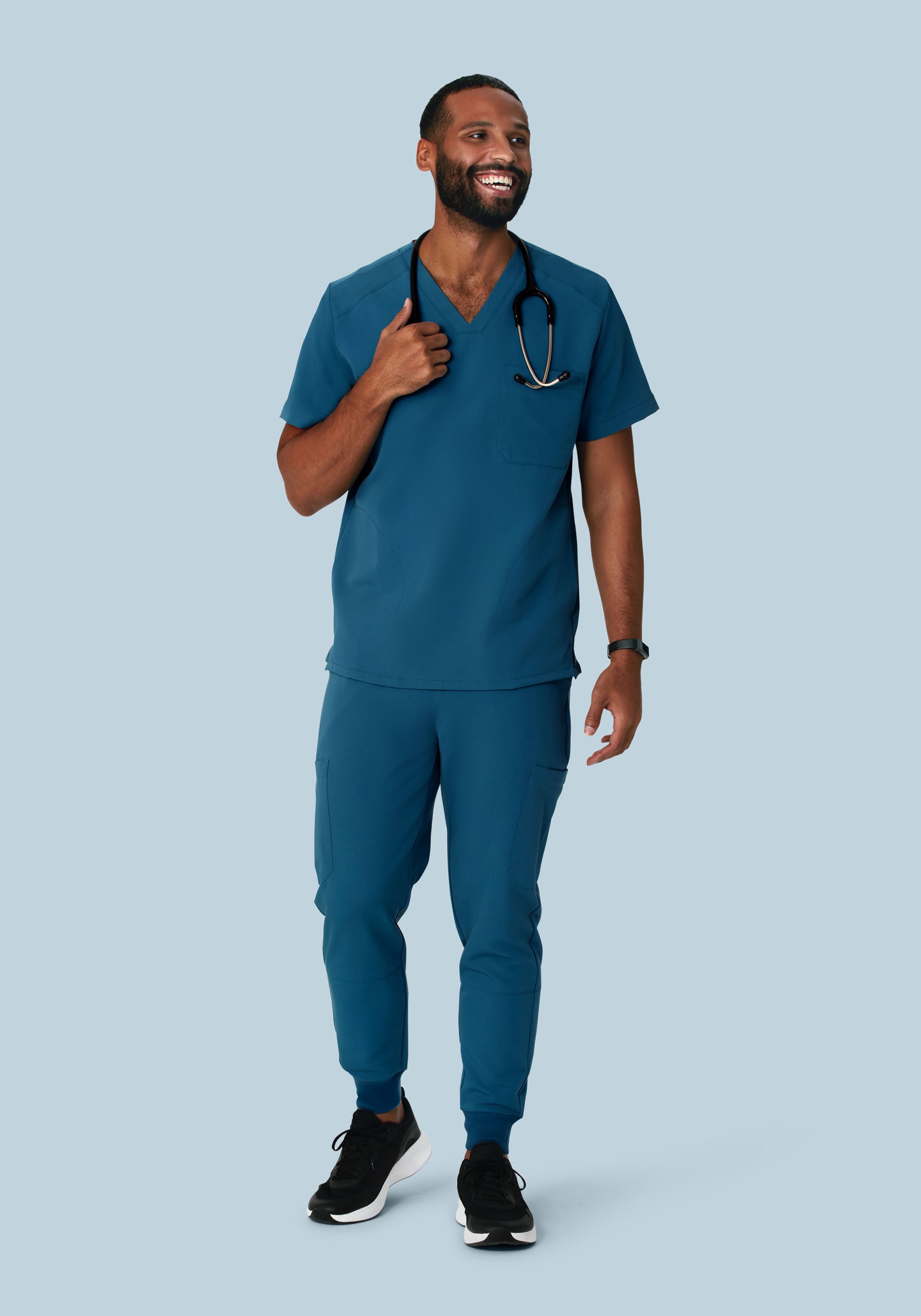 7 Pocket Joggers Harbor Blue