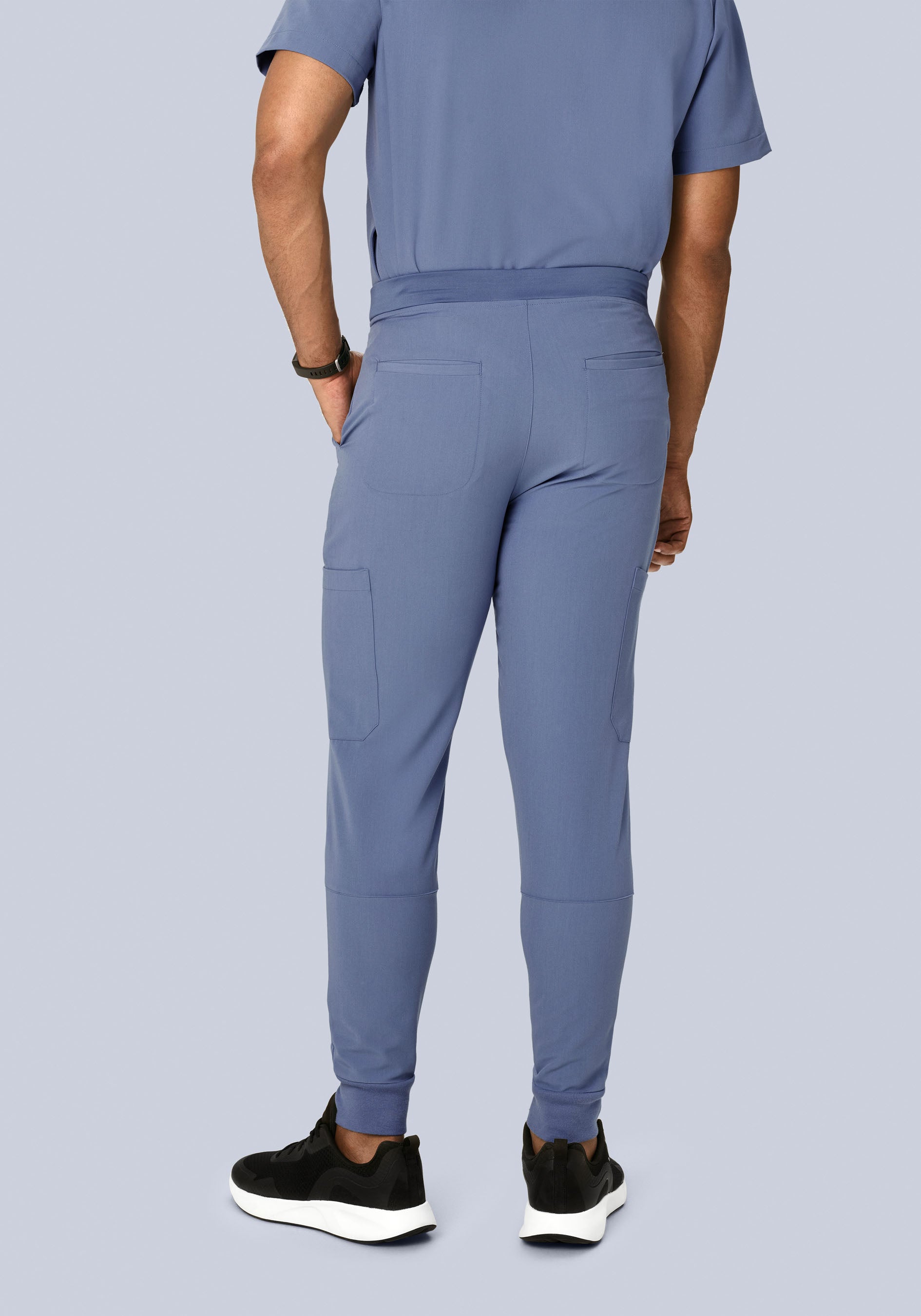 7 Pocket Joggers Periwinkle