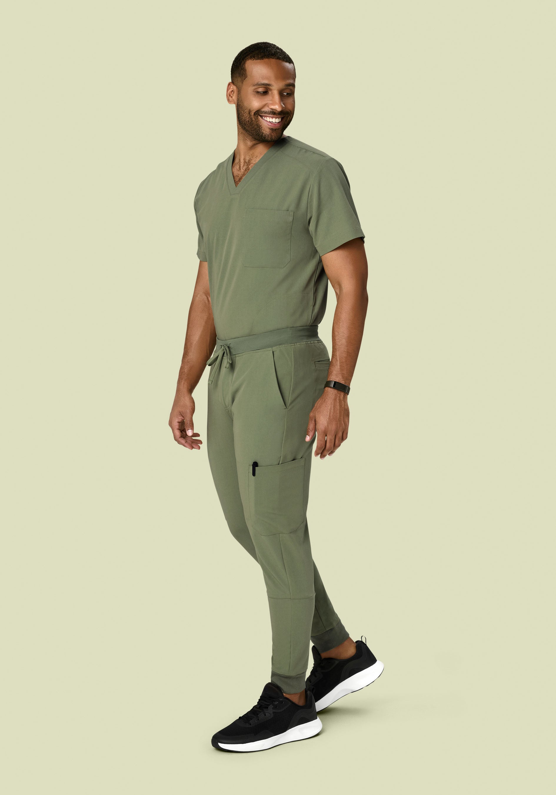 Three Pocket Top Sage