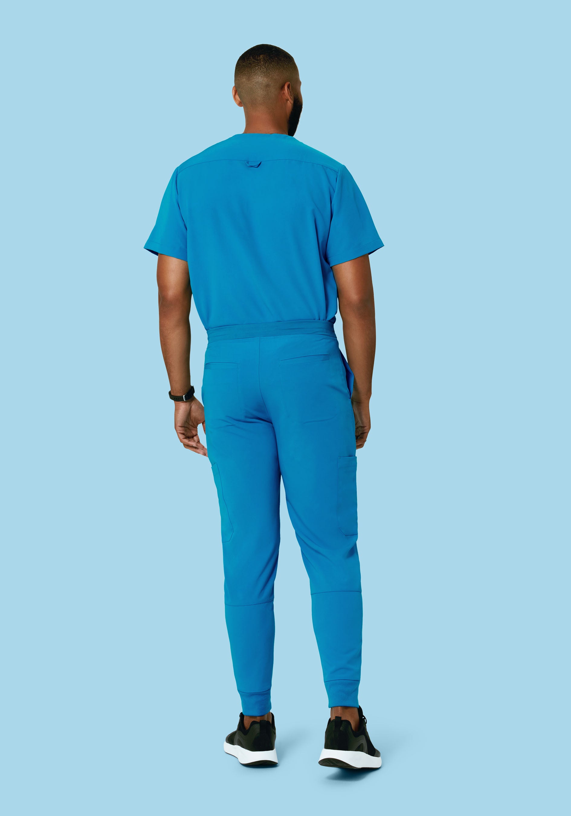 Three Pocket Top Electric Blue