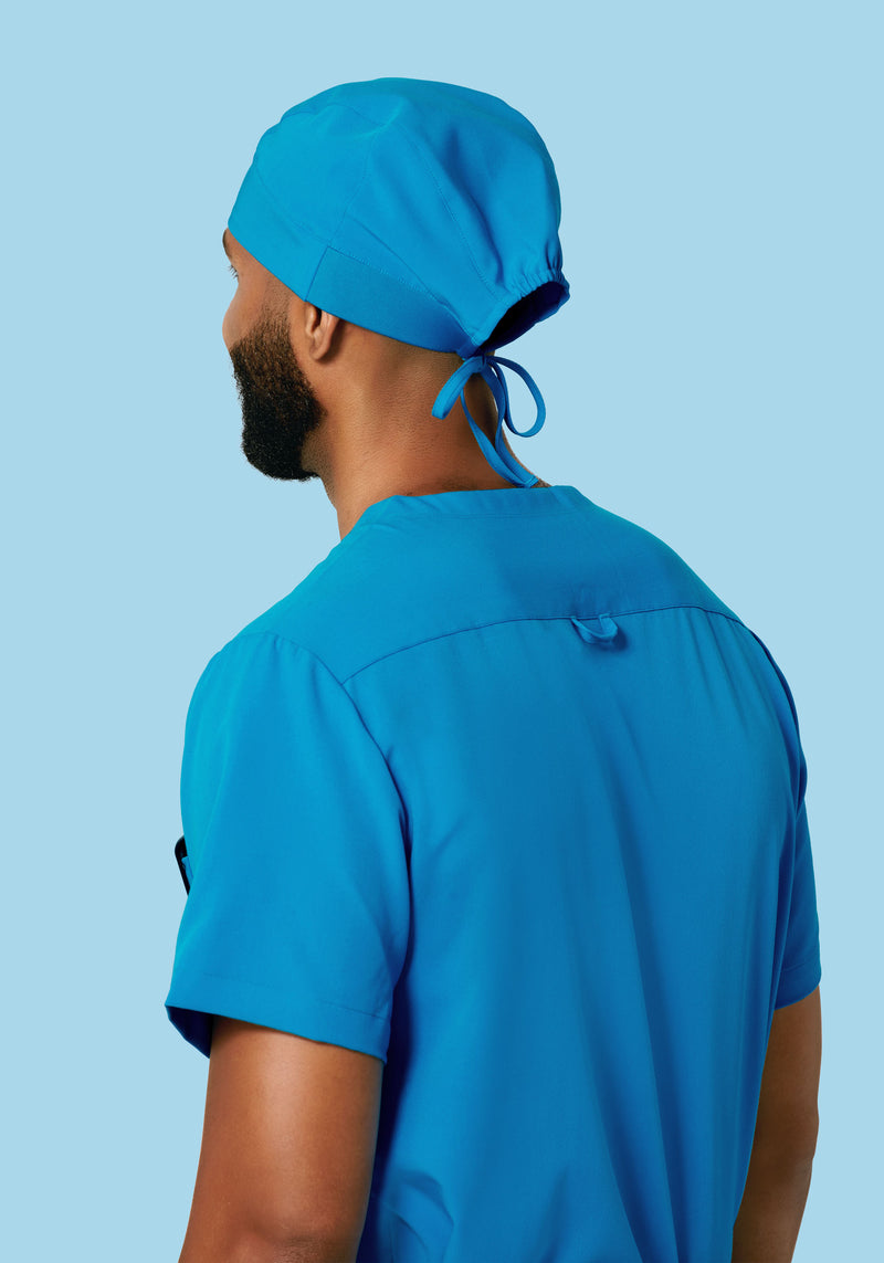 Contemporary Scrub Cap Electric Blue