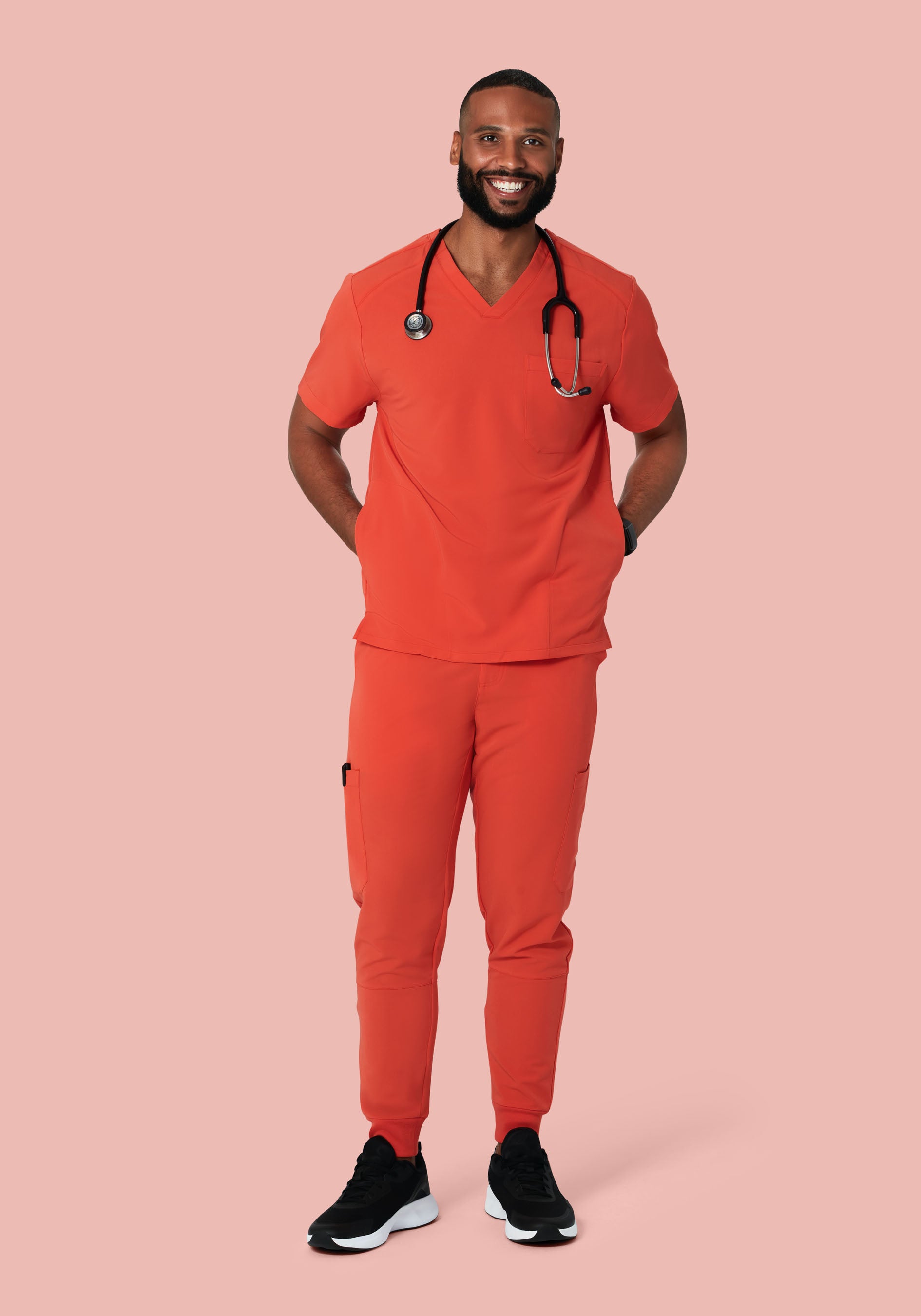 7 Pocket Joggers Terracotta