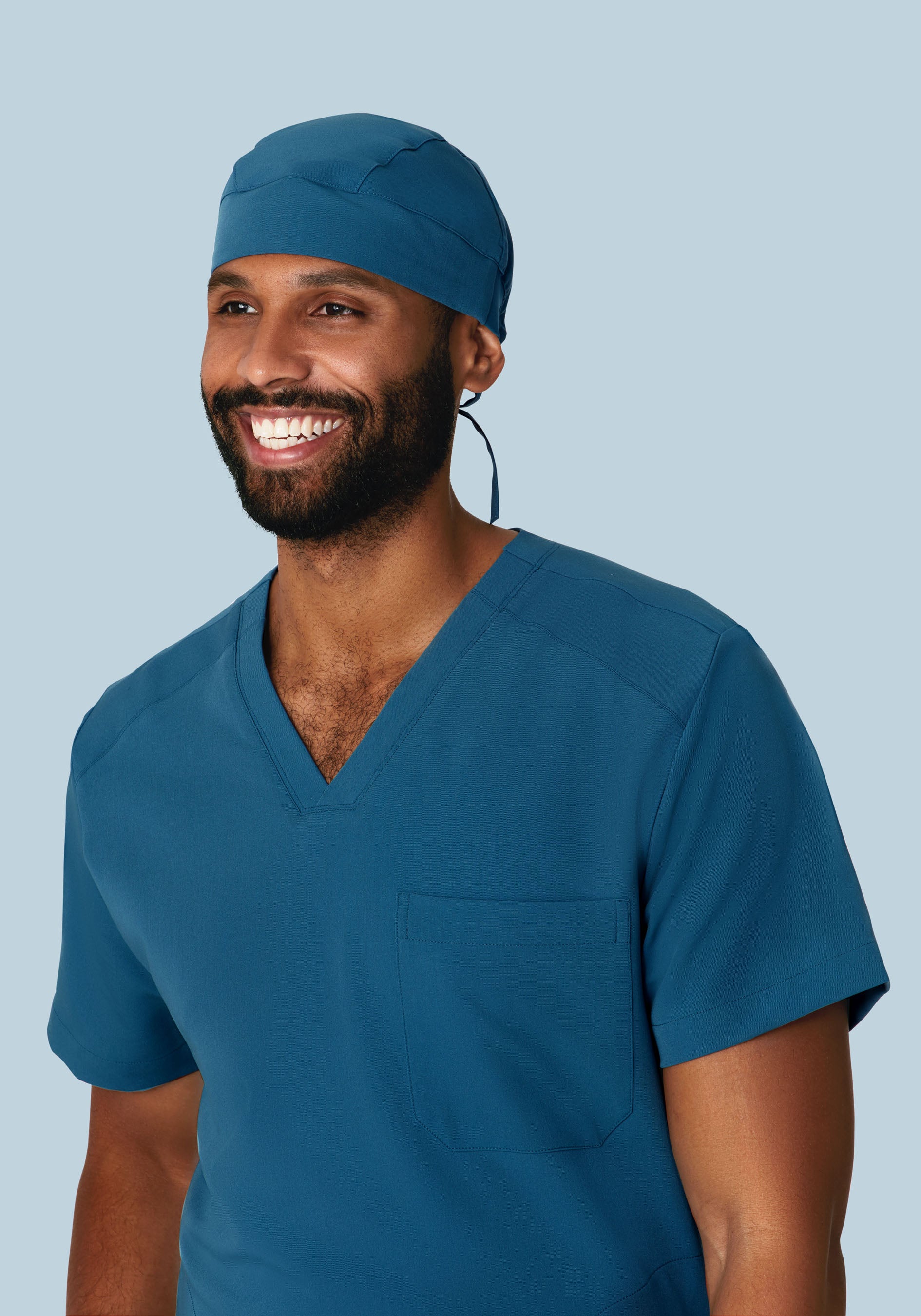 Contemporary Scrub Cap Harbor Blue