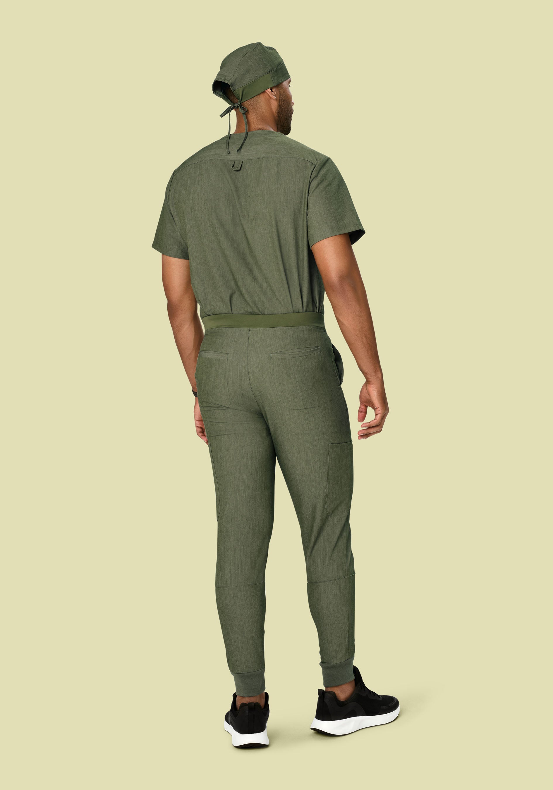 Contemporary Scrub Cap Heather Olive