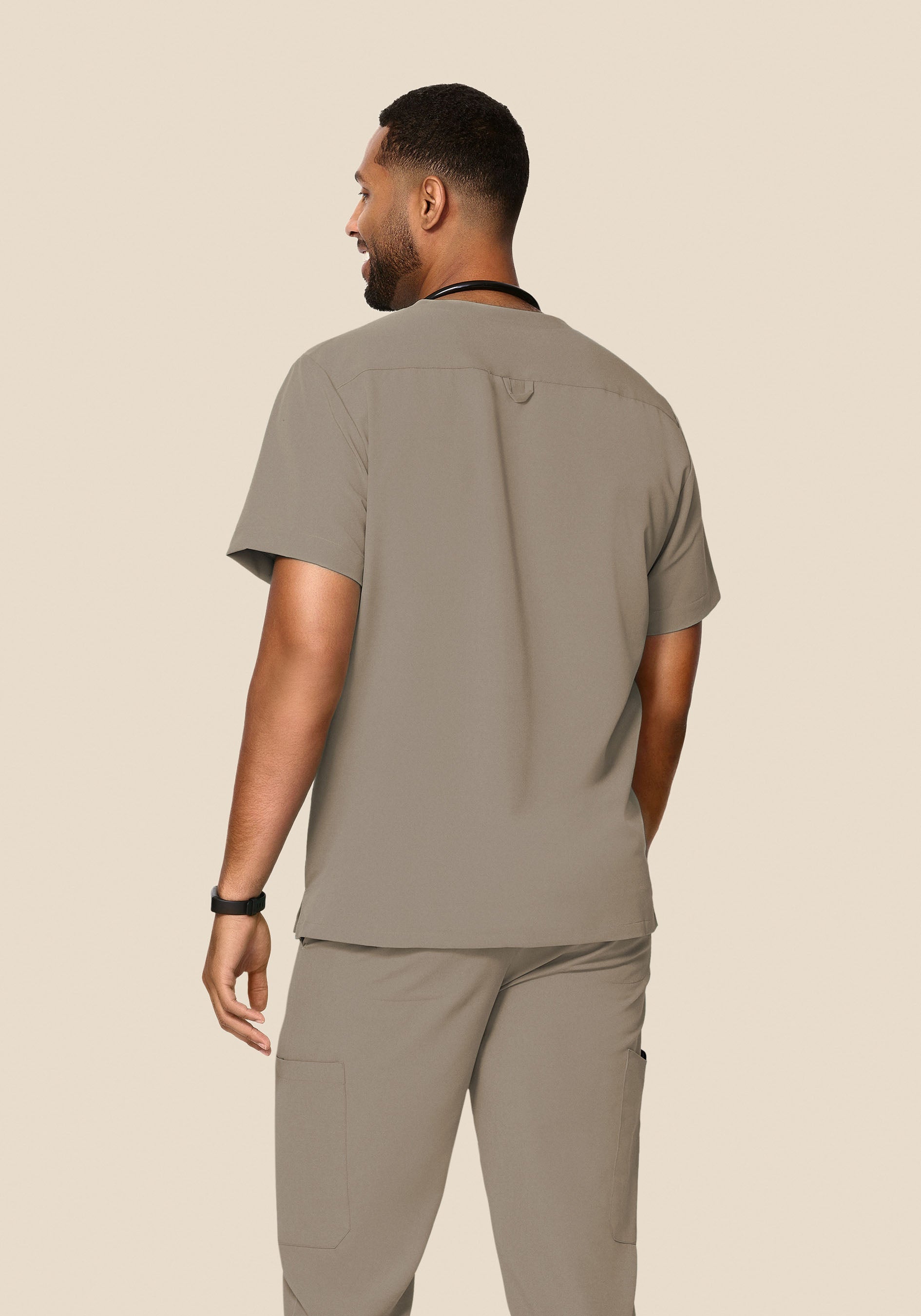 Three Pocket Top Macchiato