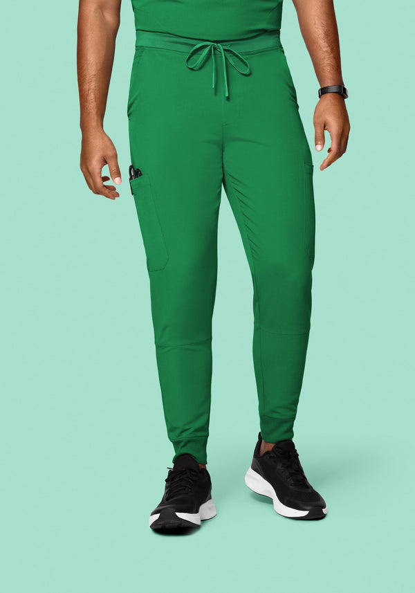 7 Pocket Joggers Emerald