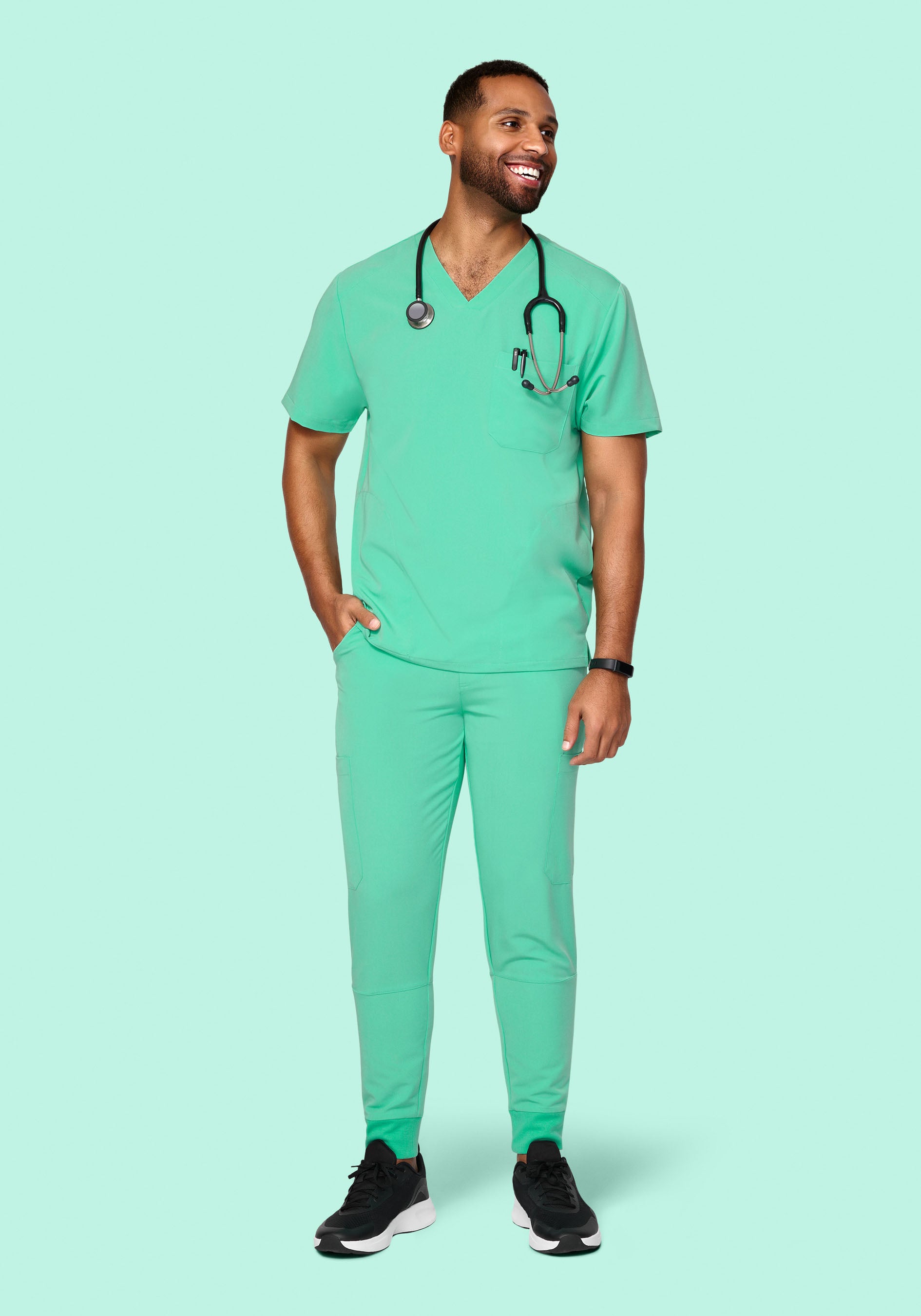 Three Pocket Top Seaglass