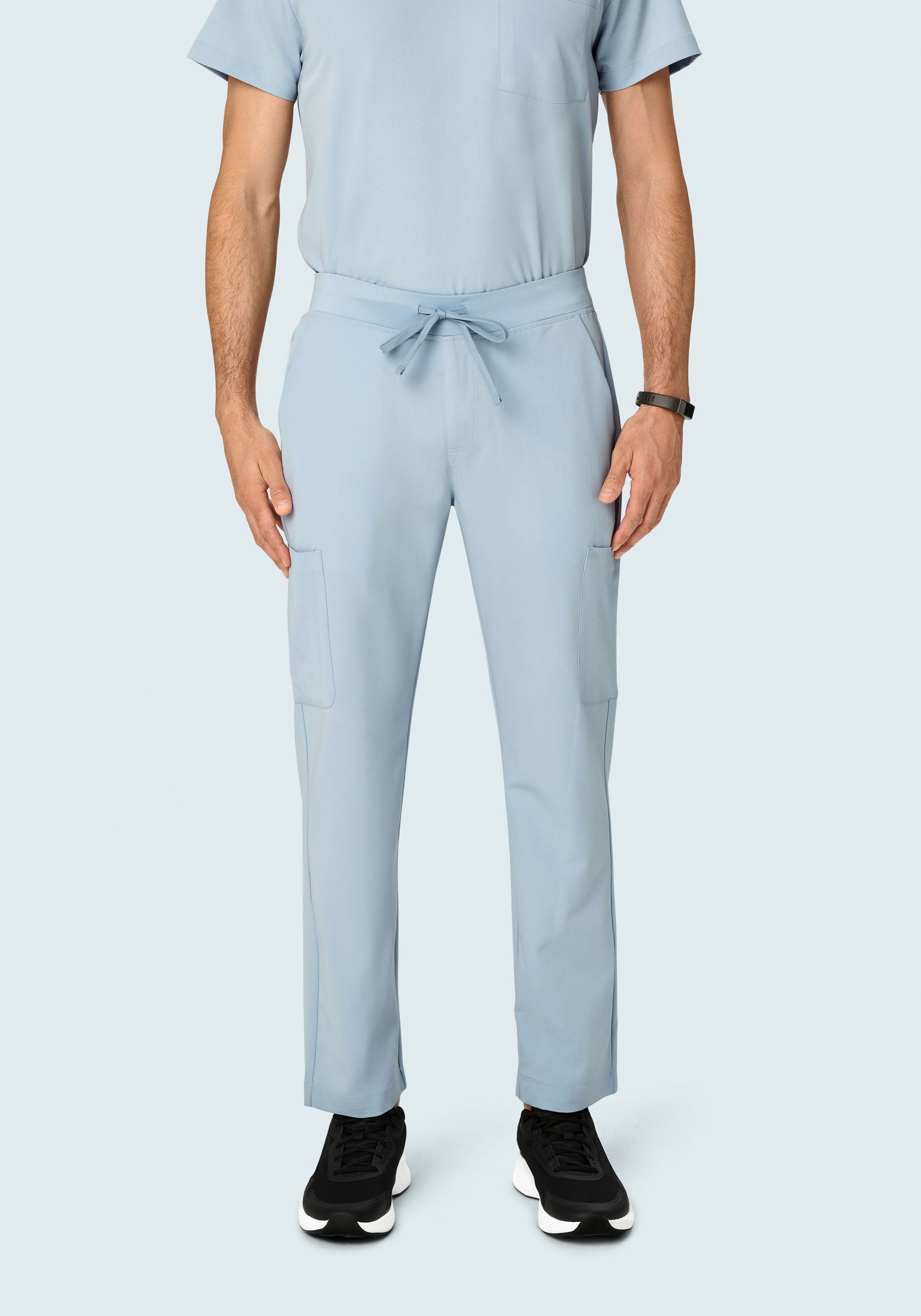 7 Pocket Cargos Powder Blue