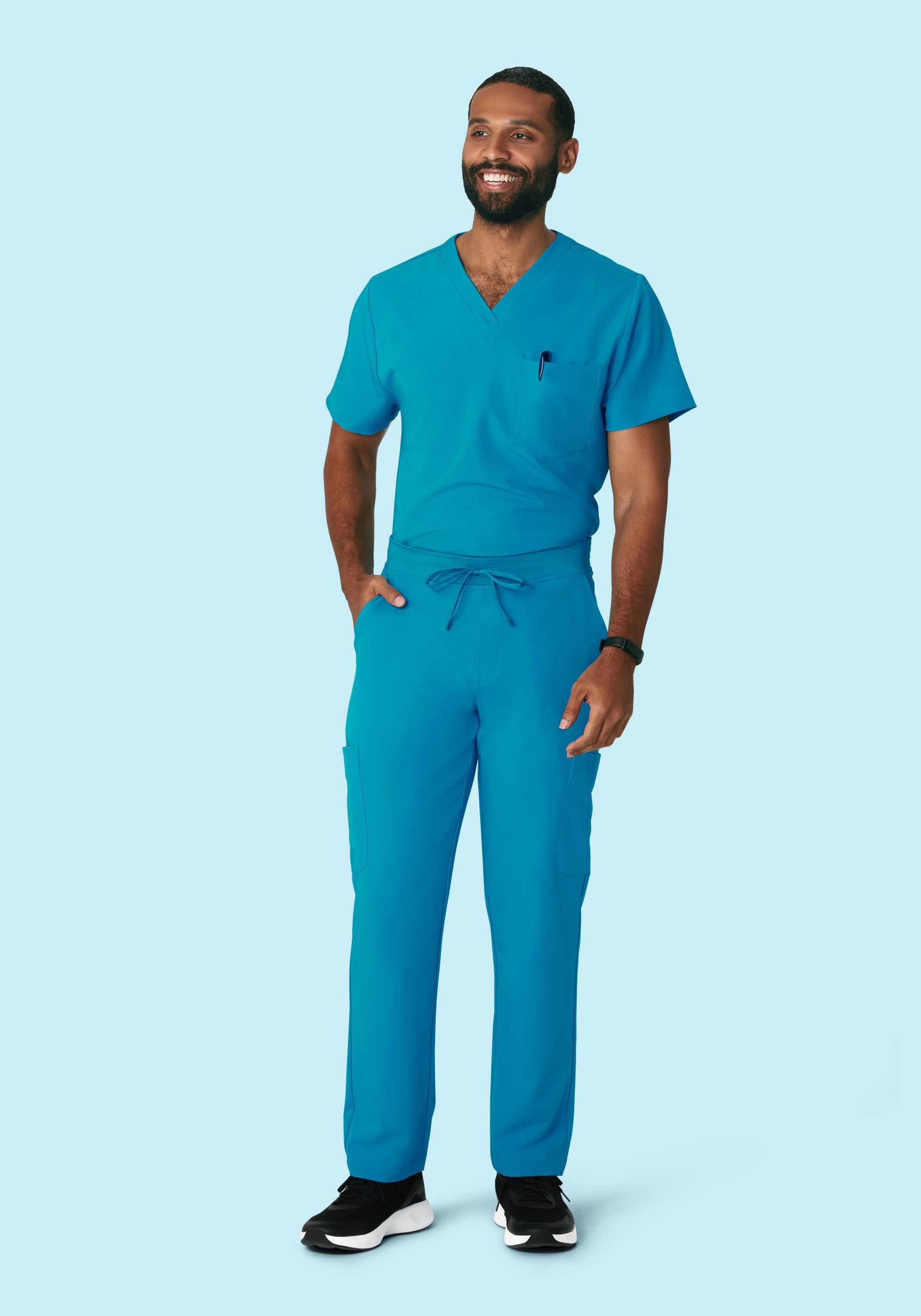 7 Pocket Cargos Azure