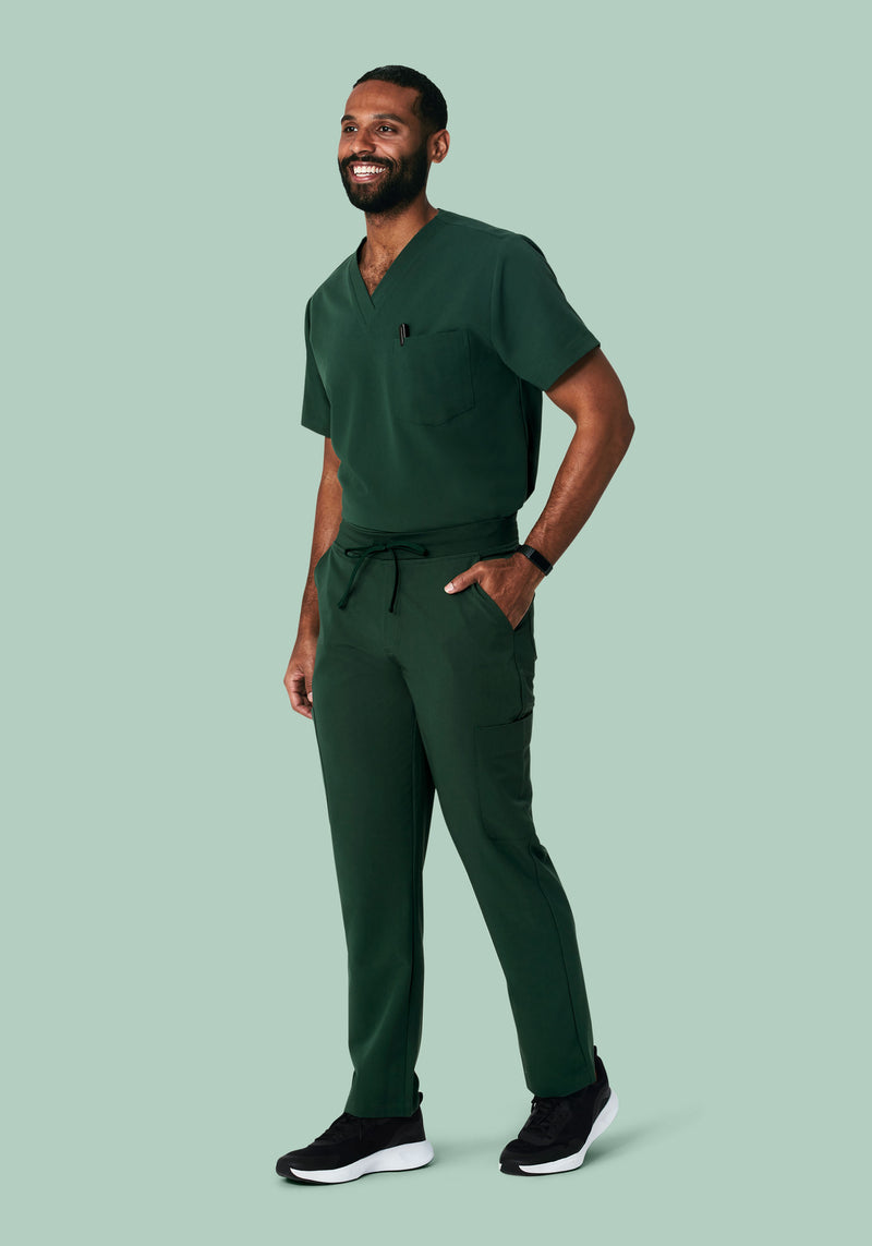 Two Pocket Top Midnight Green