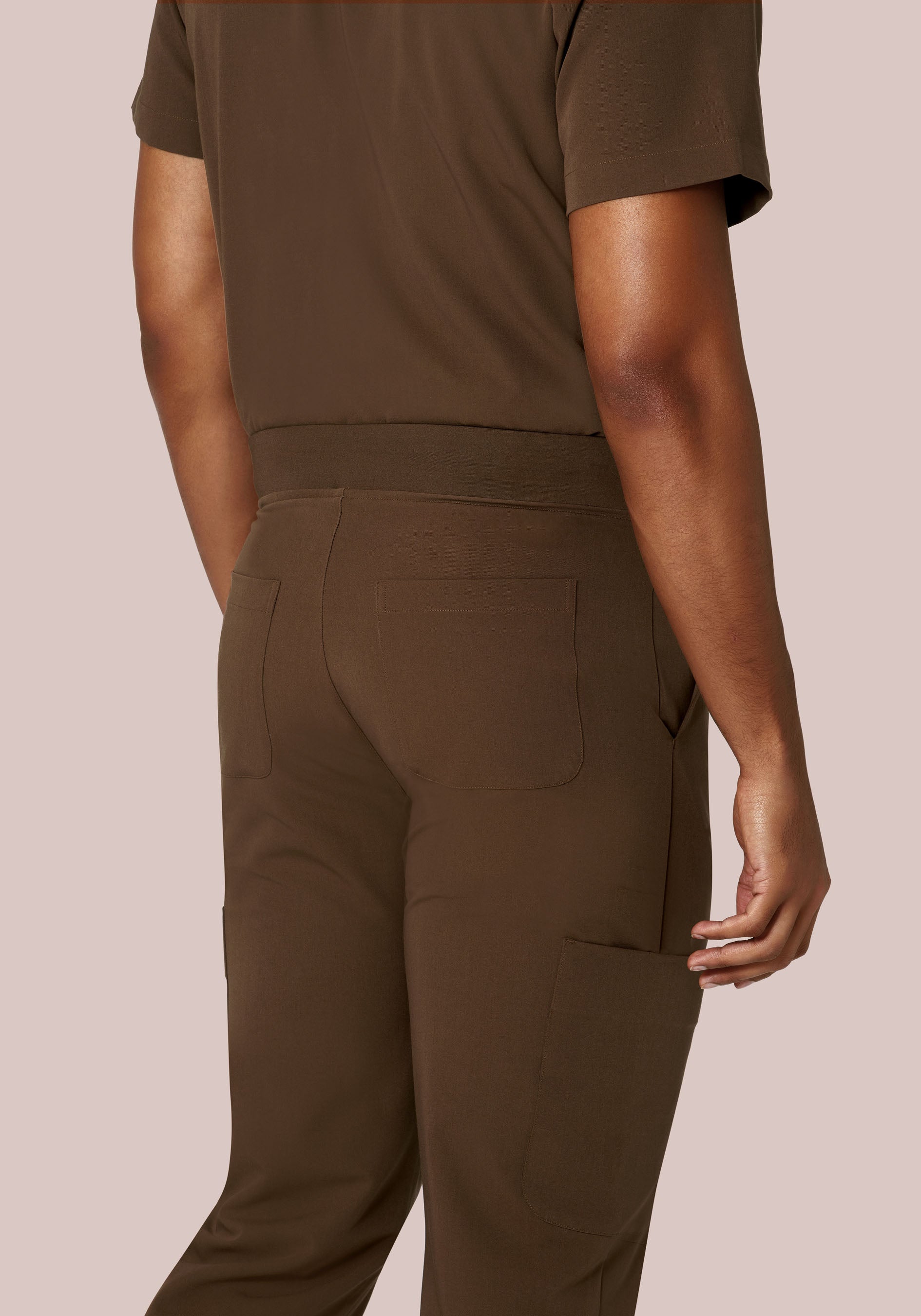 7 Pocket Cargos Chocolate Brown