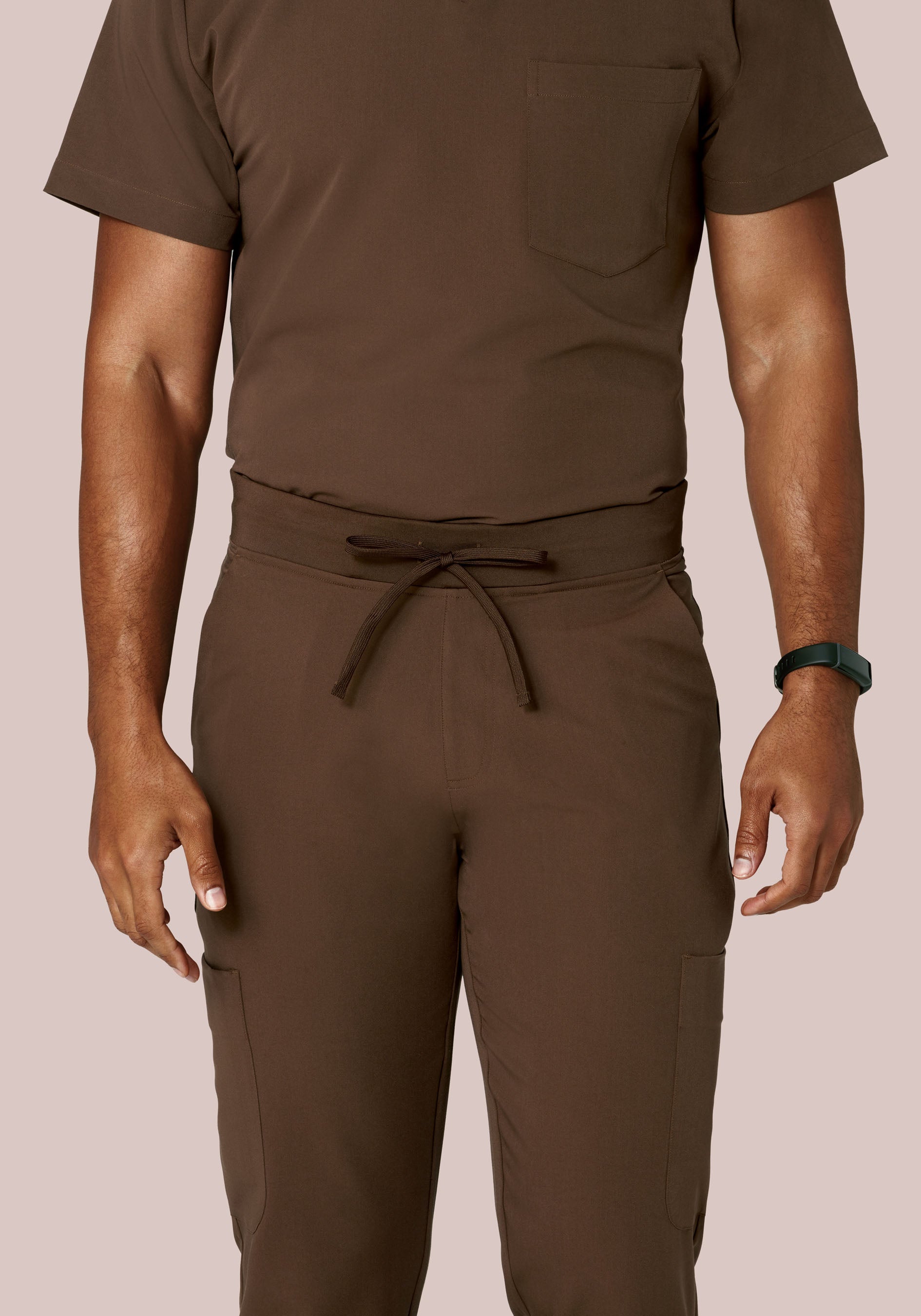 7 Pocket Cargos Chocolate Brown